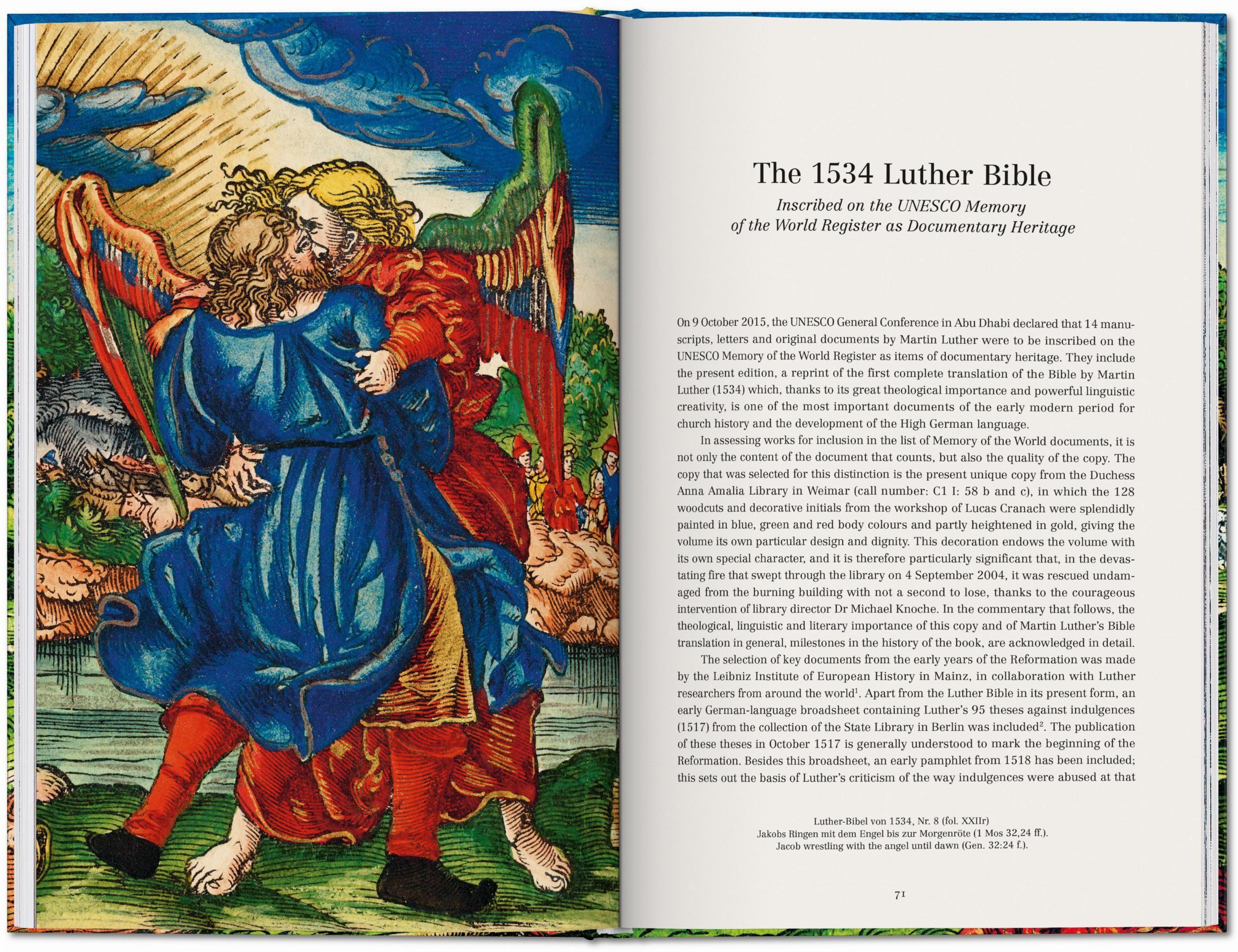Beispielinhalt (Bild) Die Luther-Bibel von 1534