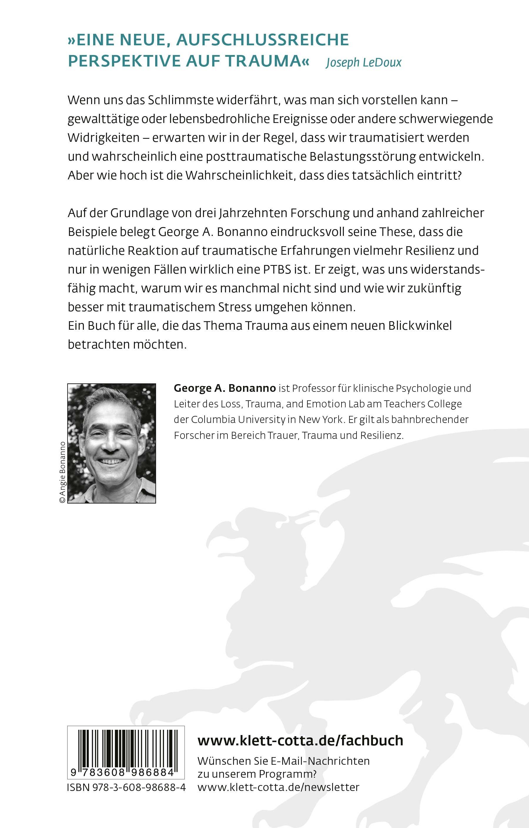 Rückseitencover Das Ende des Traumas