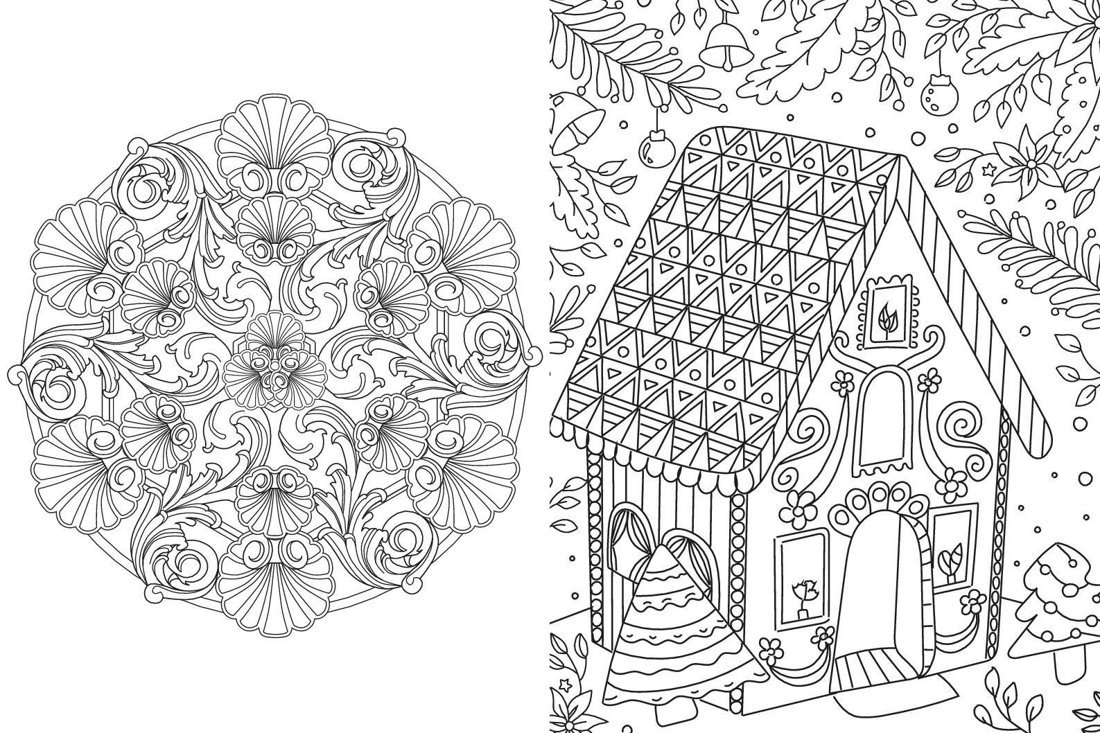 Beispielinhalt (Bild) 365 Ausmalbilder