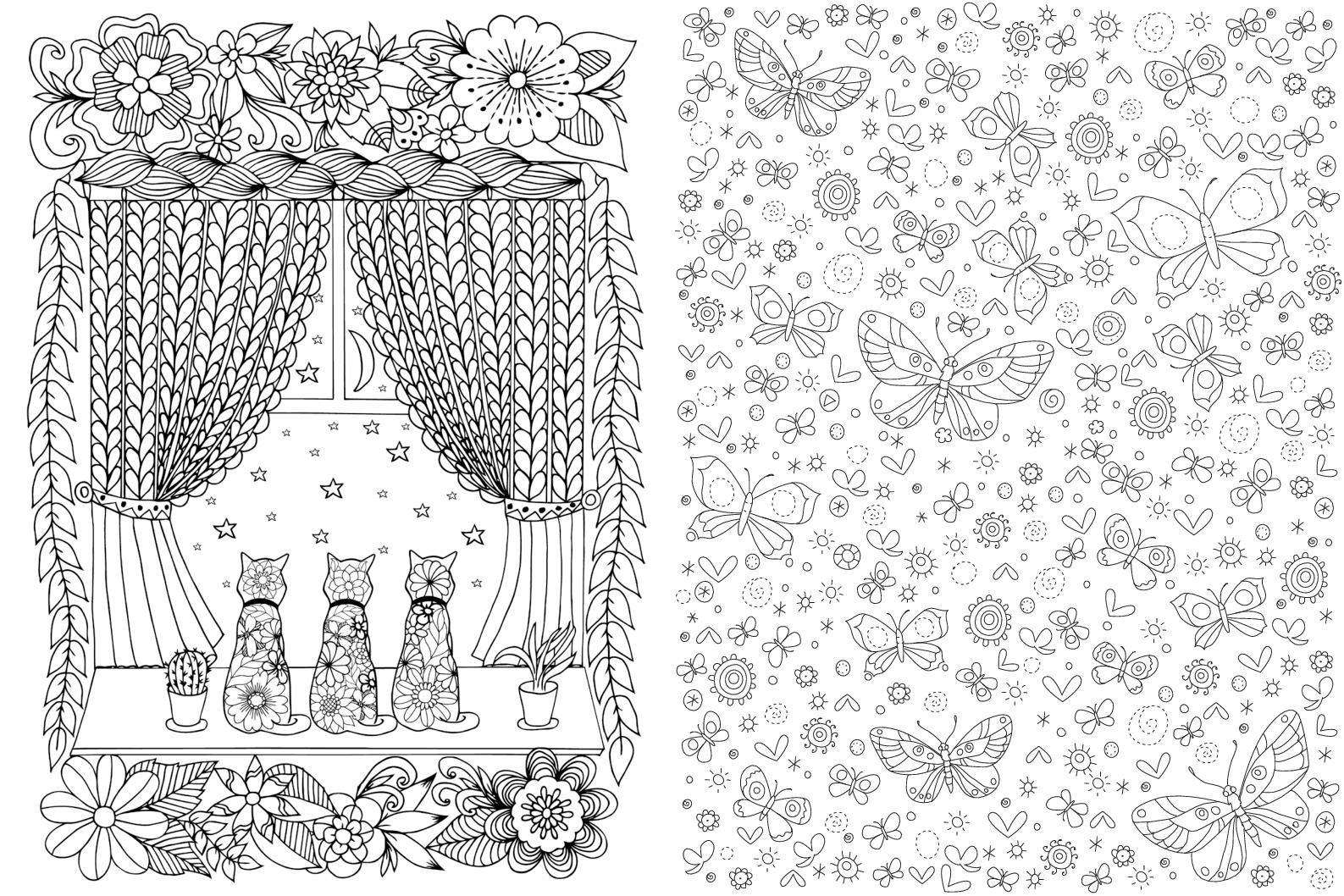 Beispielinhalt (Bild) 365 Ausmalbilder