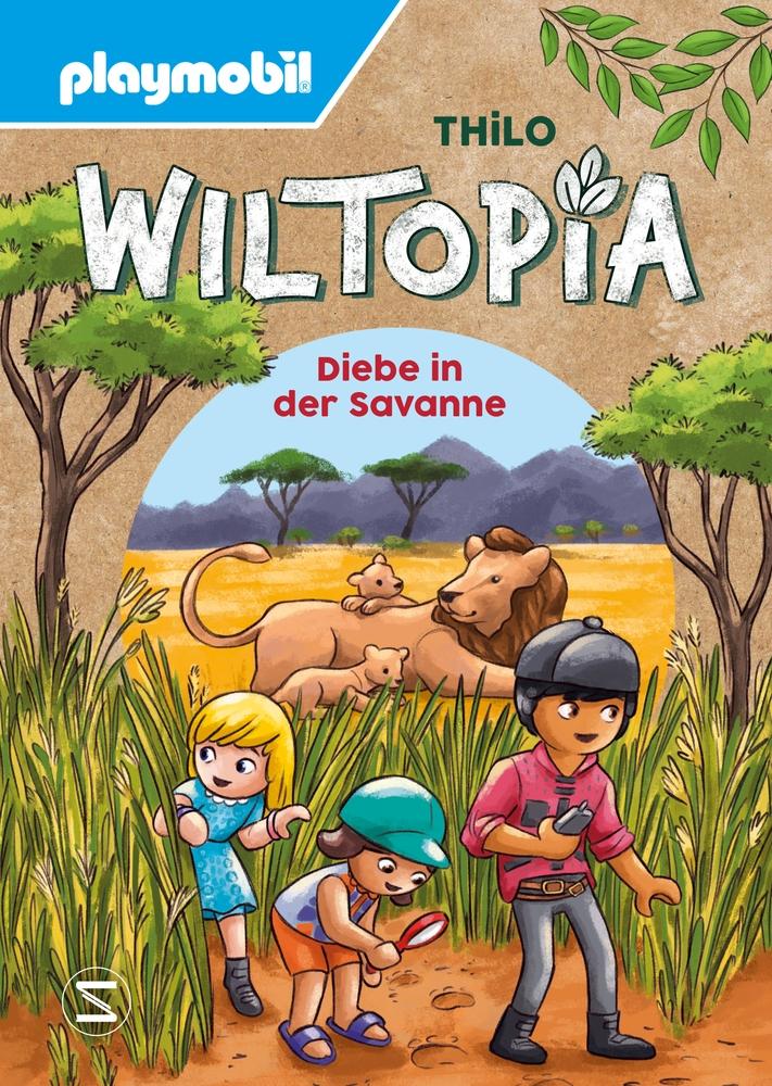 Vorderes Coverbild PLAYMOBIL Wiltopia. Diebe in der Savanne