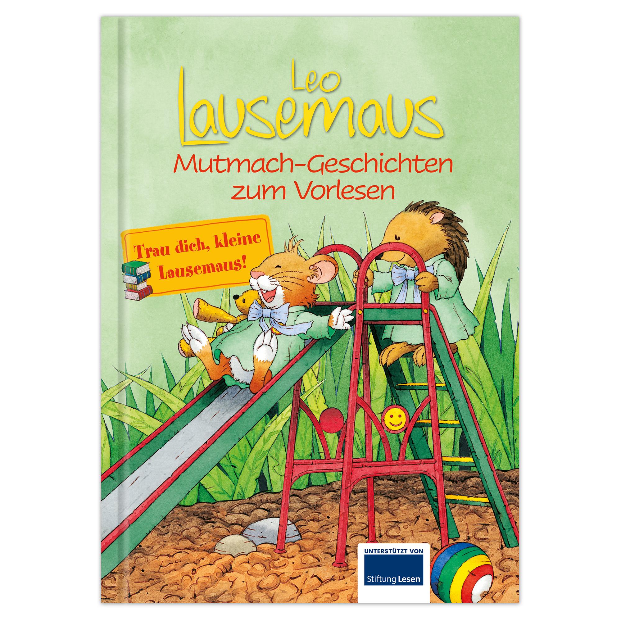 Vorderes Coverbild Leo Lausemaus - Mutmach-Geschichten