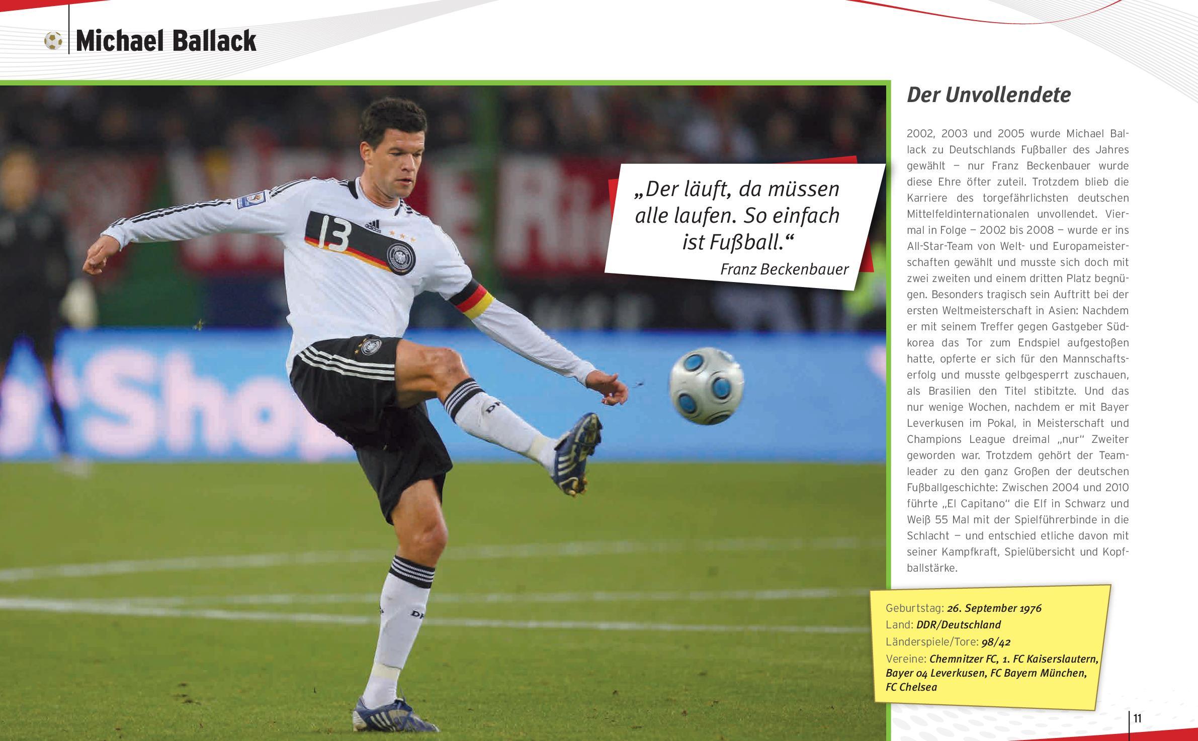 Beispielinhalt (Bild) 100 Top-Fußballer - Die besten Spieler des 21. Jahrhunderts