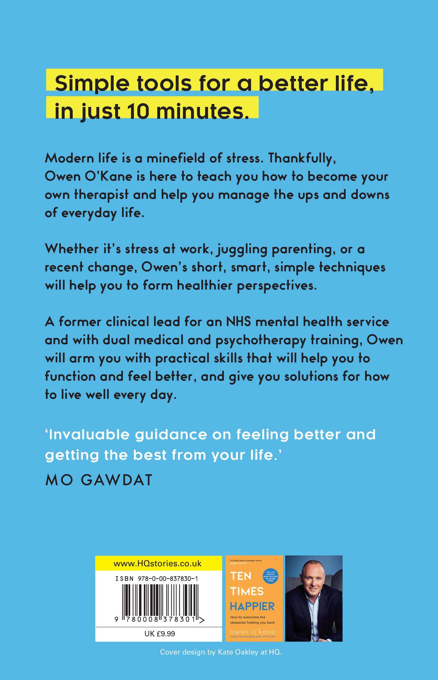 Rückseitencover How to Be Your Own Therapist