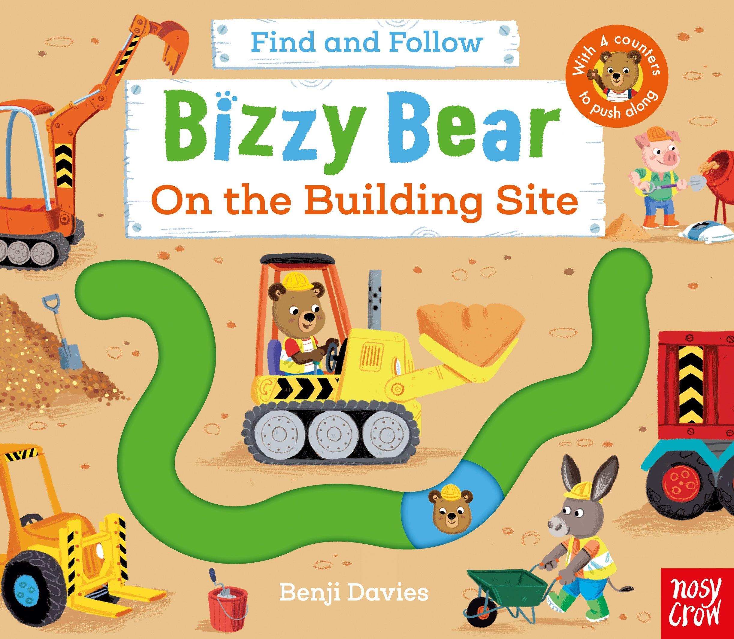 Vorderes Coverbild Bizzy Bear: Find and Follow On the Building Site