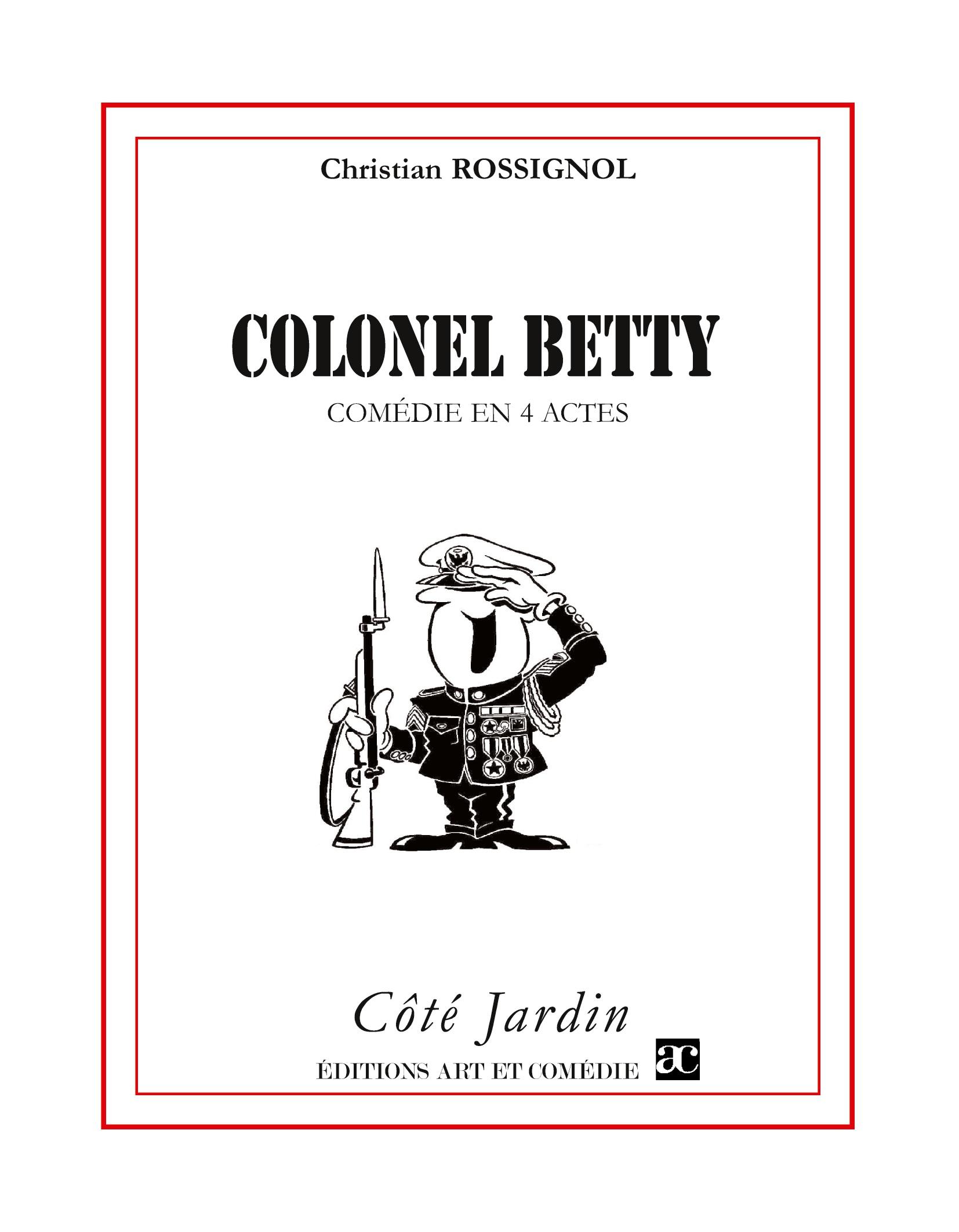 Vorderes Coverbild Colonel Betty