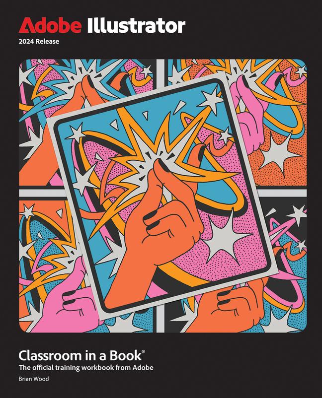 Vorderes Coverbild Adobe Illustrator Classroom in a Book 2024 Release
