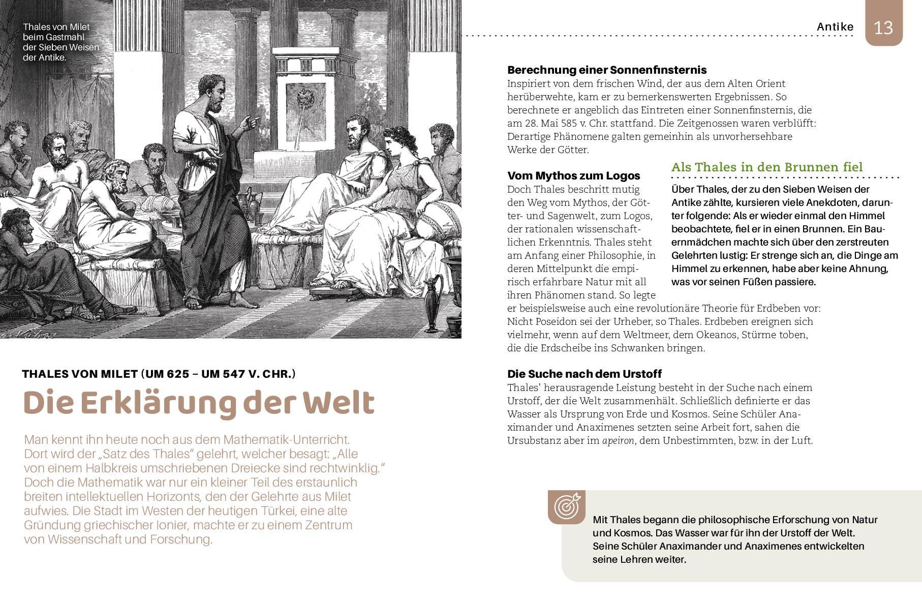 Beispielinhalt (Bild) Philosophie -  Wissen leicht gemacht