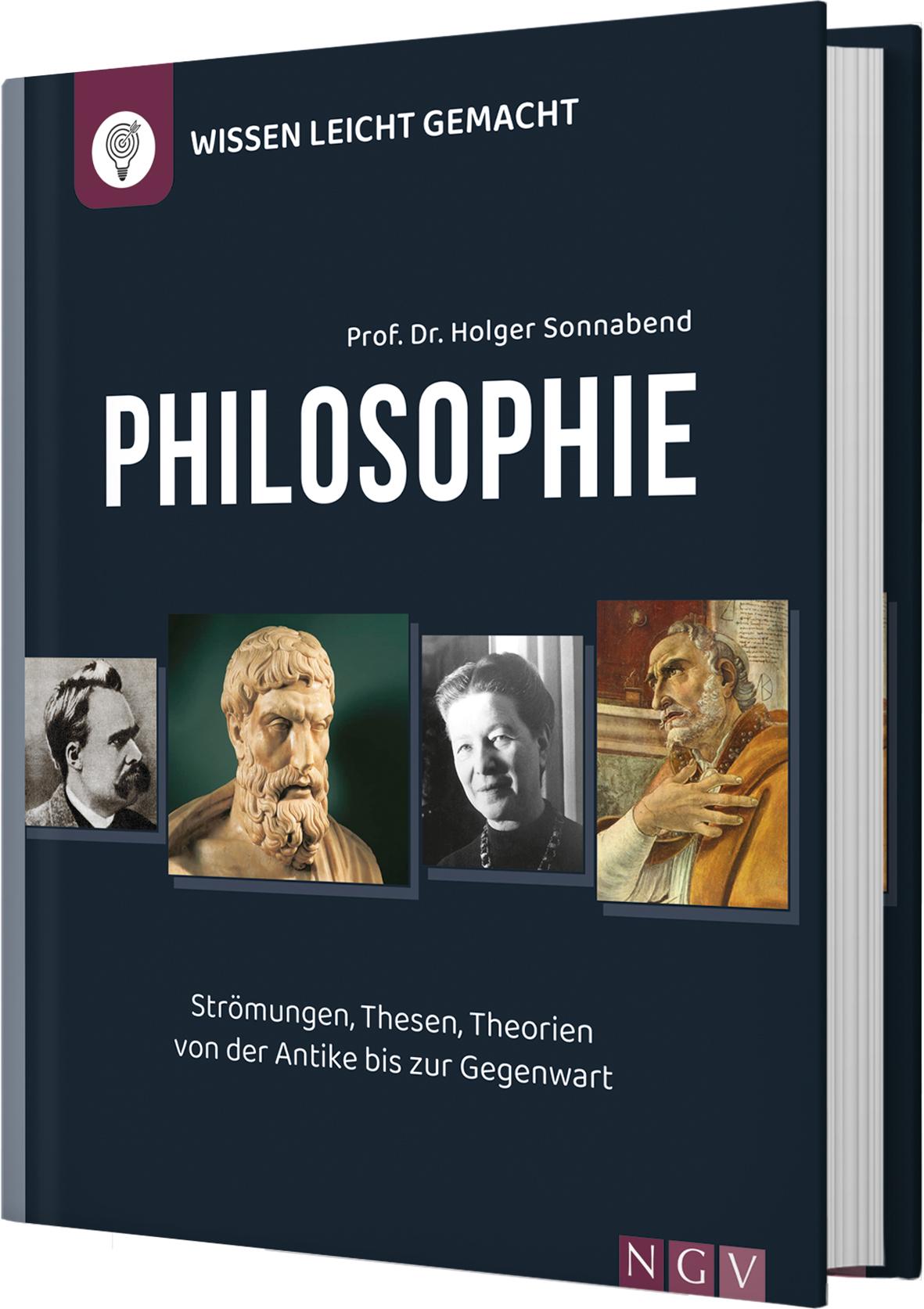 Vorderes Coverbild Philosophie -  Wissen leicht gemacht