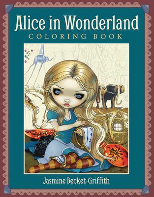 Vorderes Coverbild Alice in Wonderland Coloring Book
