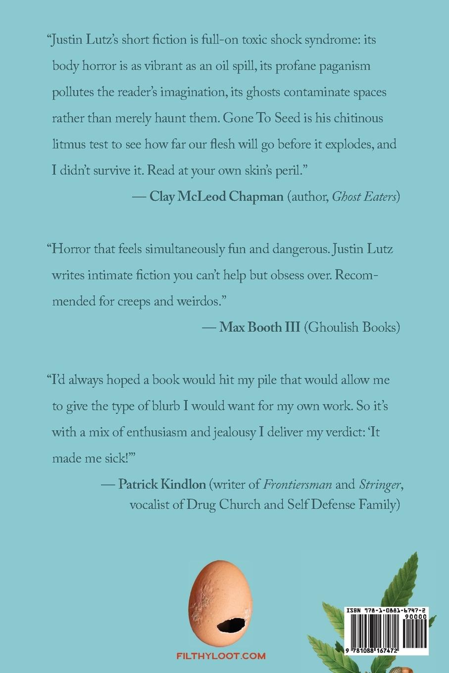 Rückseitencover Gone to Seed