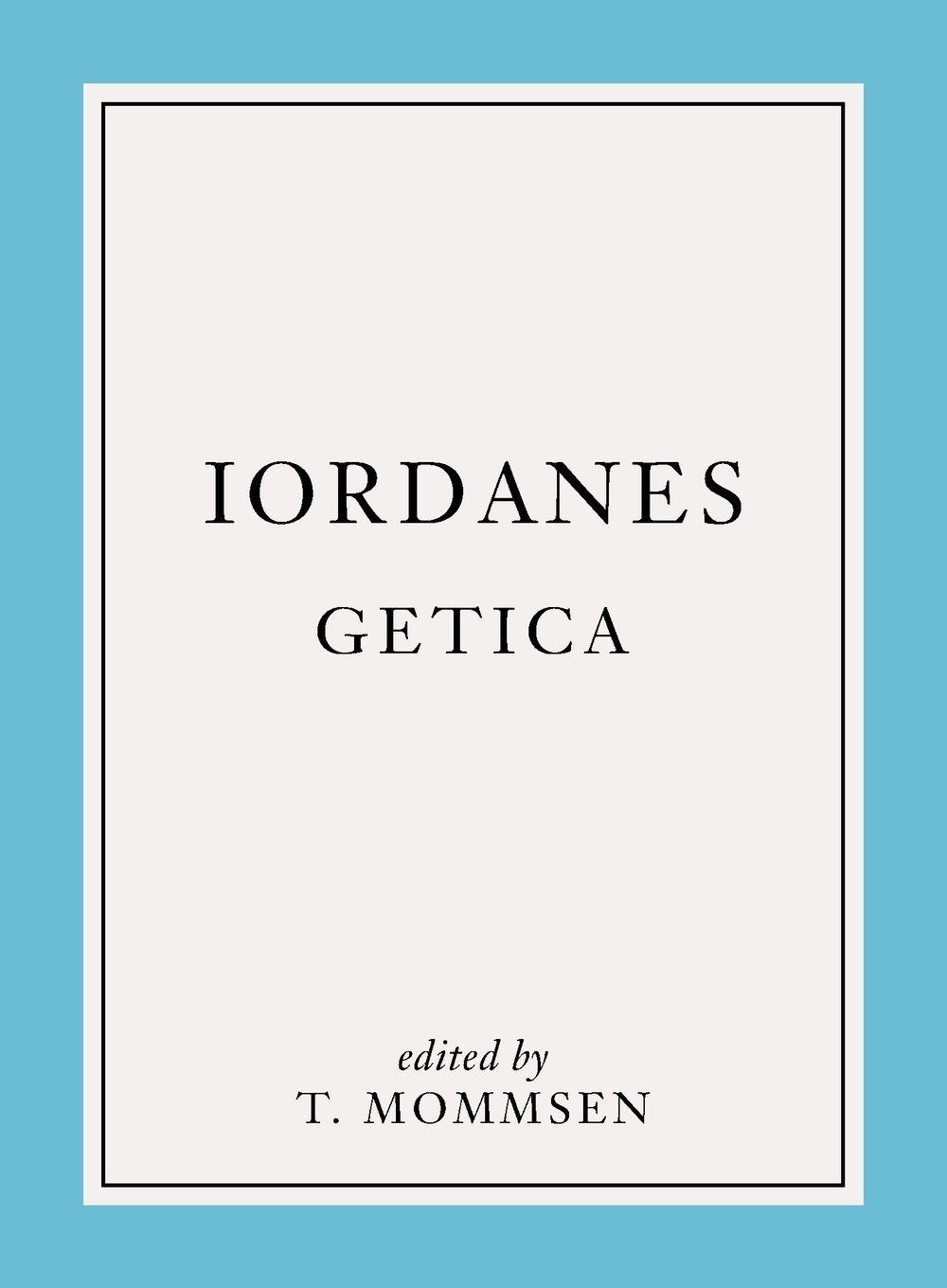 Vorderes Coverbild De Origine Actibusque Getarum