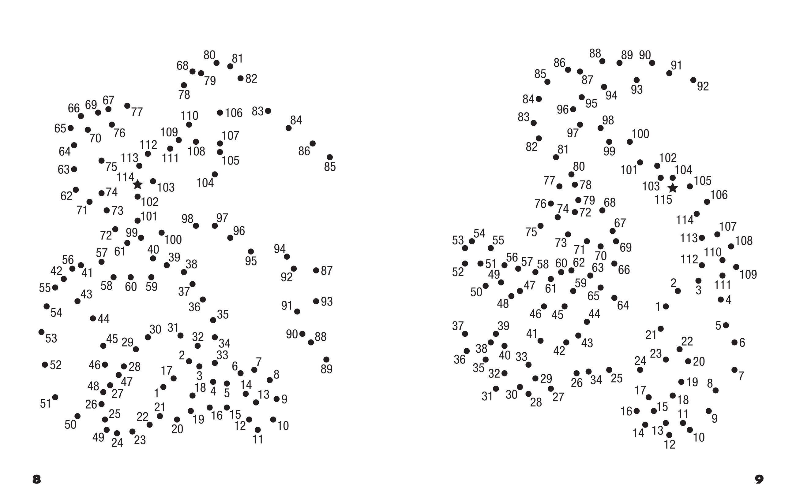 Beispielinhalt (Bild) Large Print Dot-To-Dot