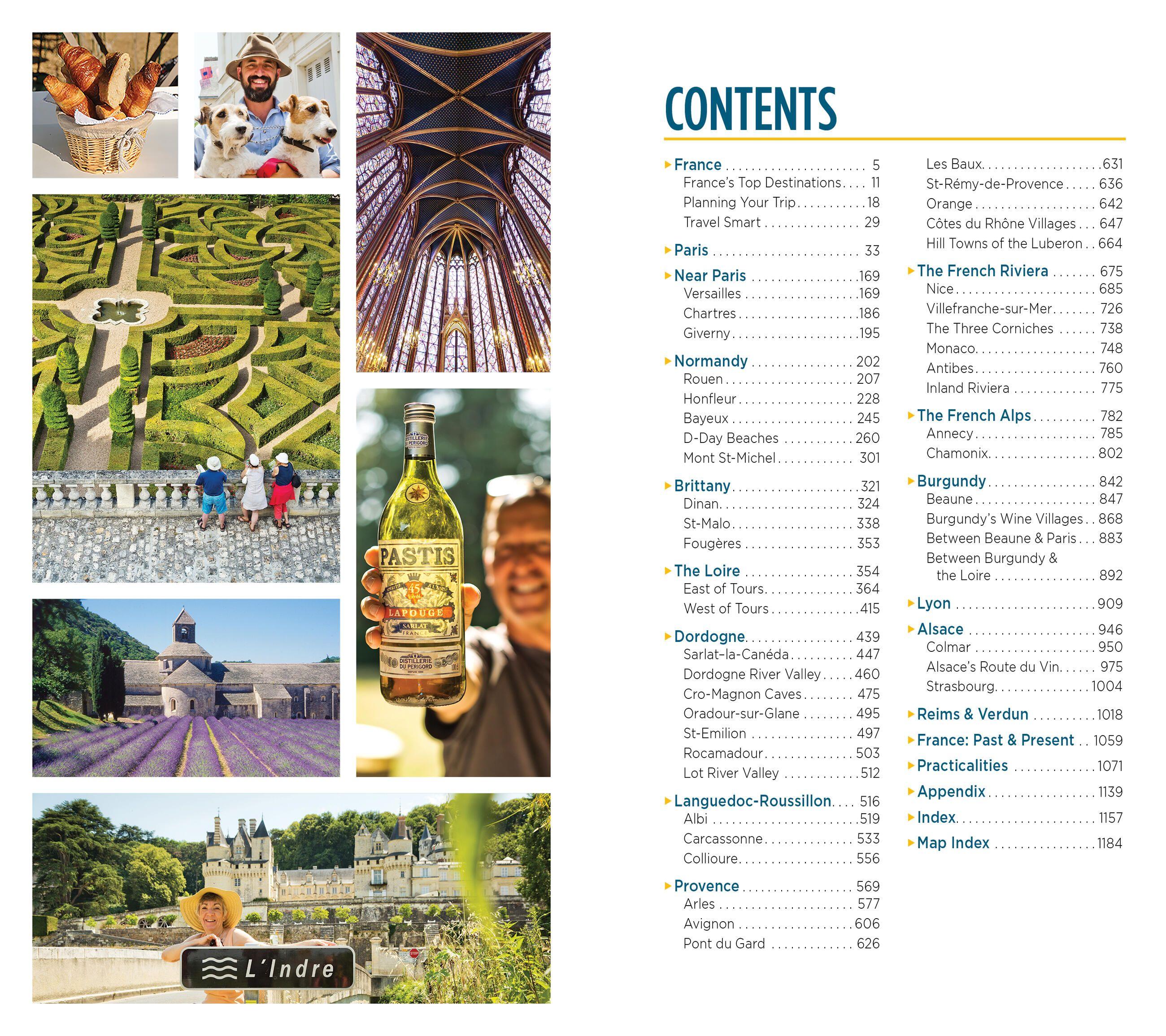Beispielinhalt (Bild) Rick Steves France