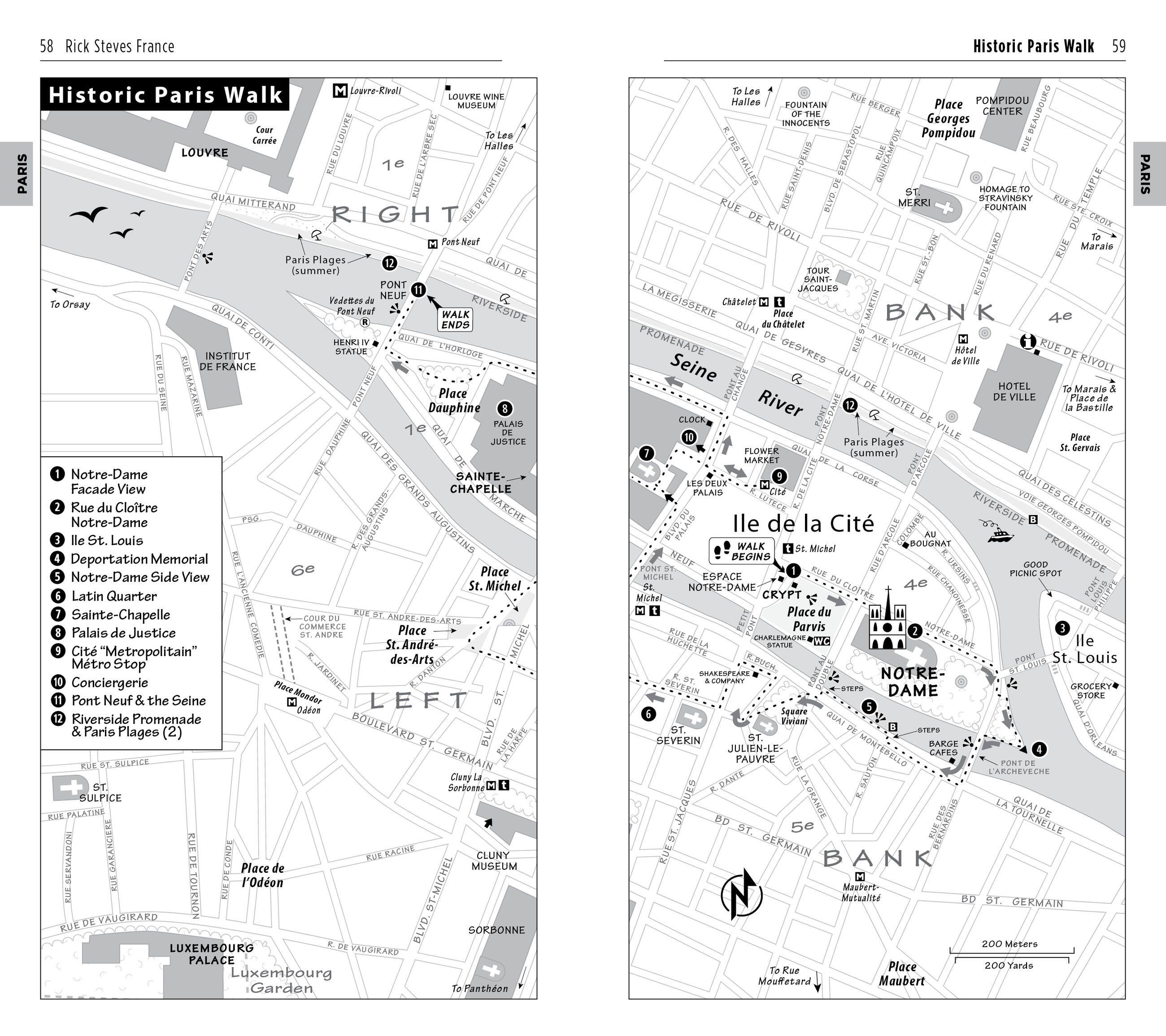 Beispielinhalt (Bild) Rick Steves France