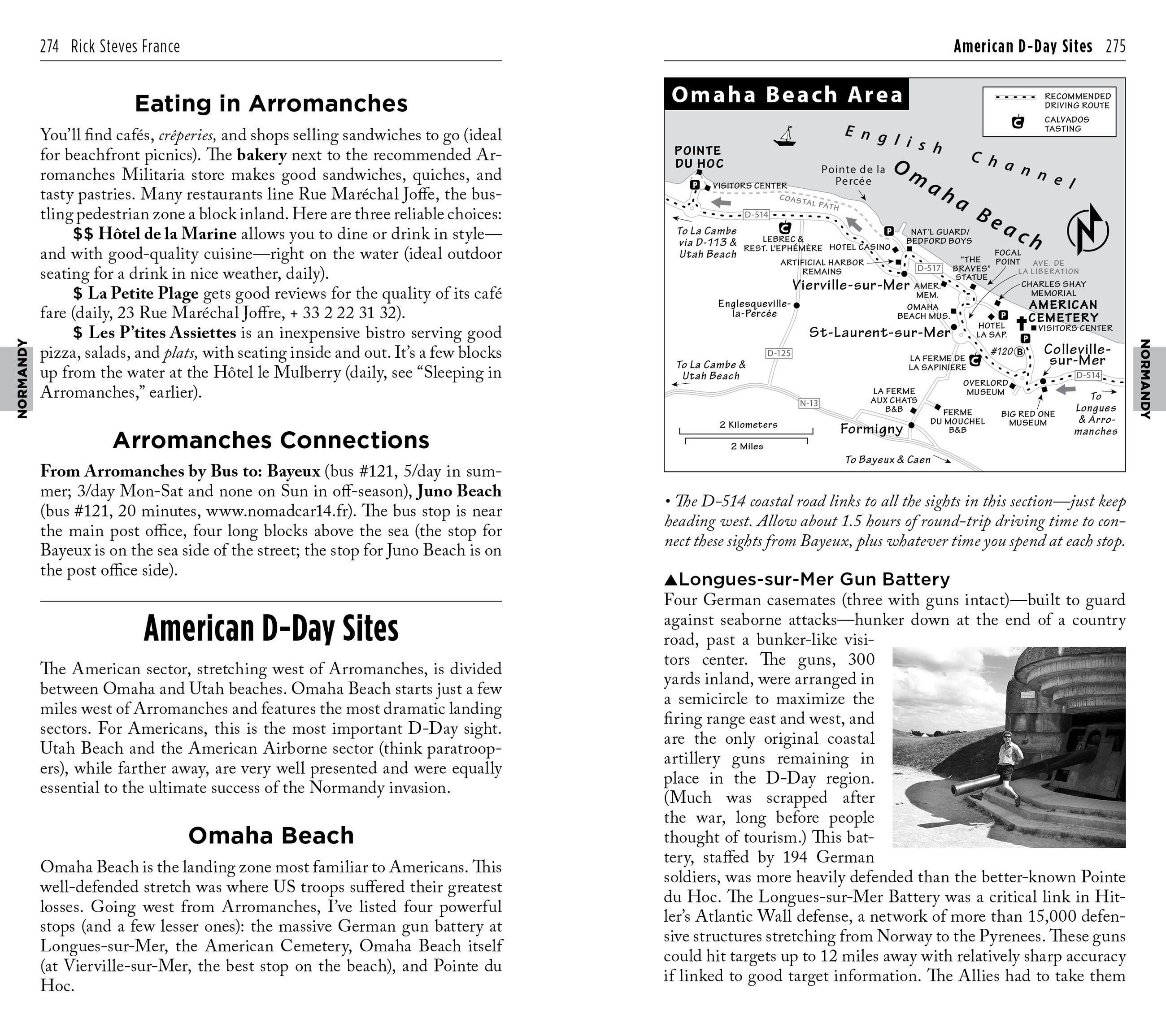 Beispielinhalt (Bild) Rick Steves France