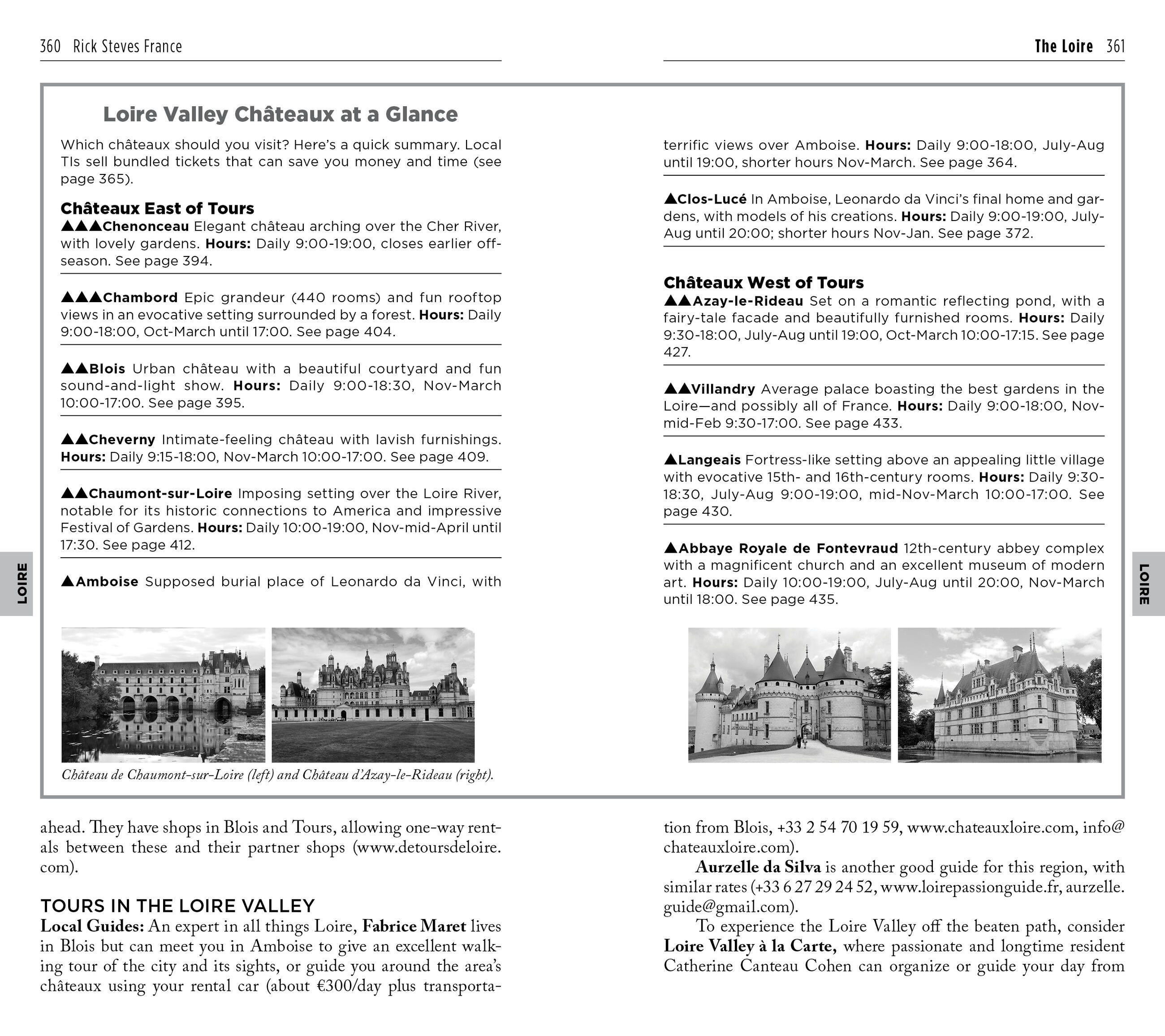 Beispielinhalt (Bild) Rick Steves France