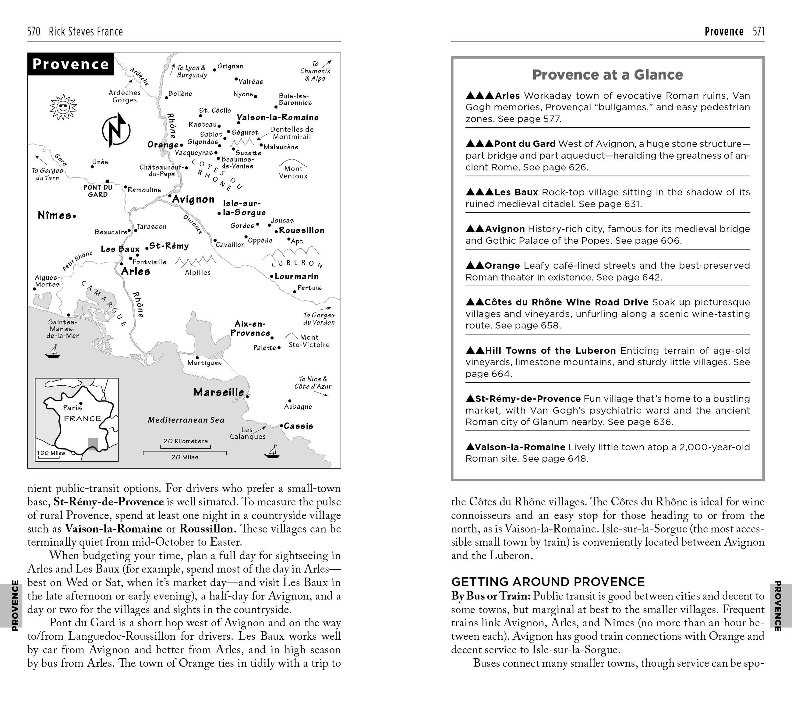 Beispielinhalt (Bild) Rick Steves France