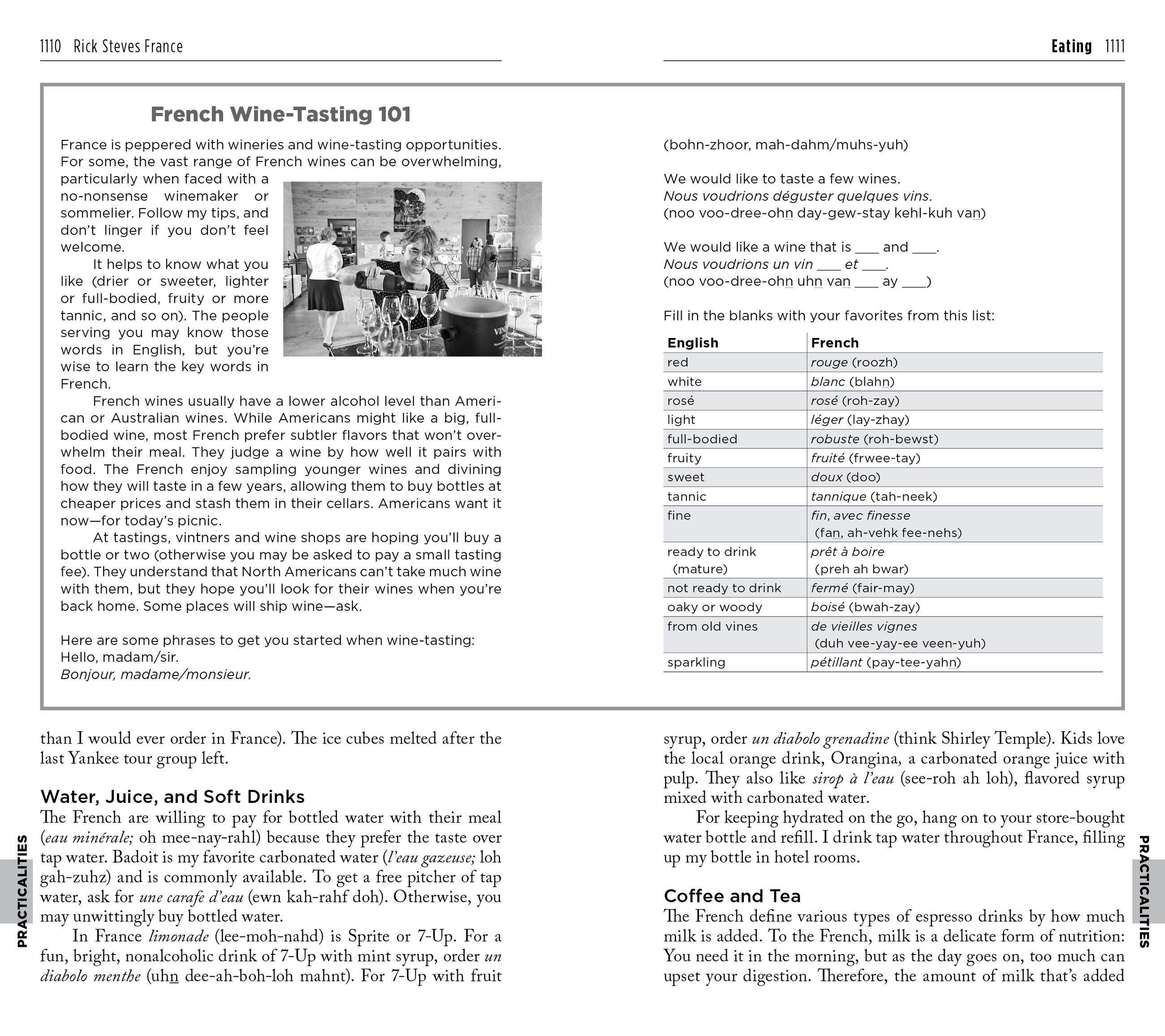 Beispielinhalt (Bild) Rick Steves France