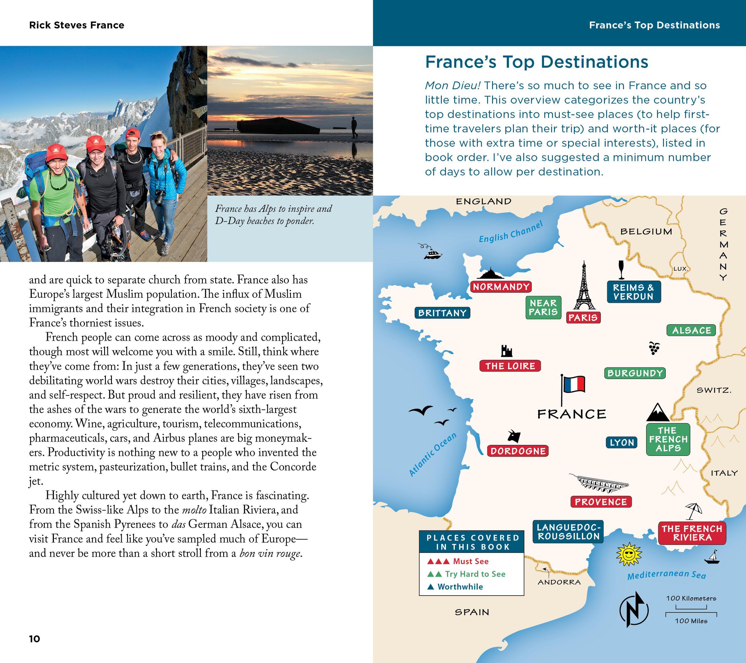 Beispielinhalt (Bild) Rick Steves France