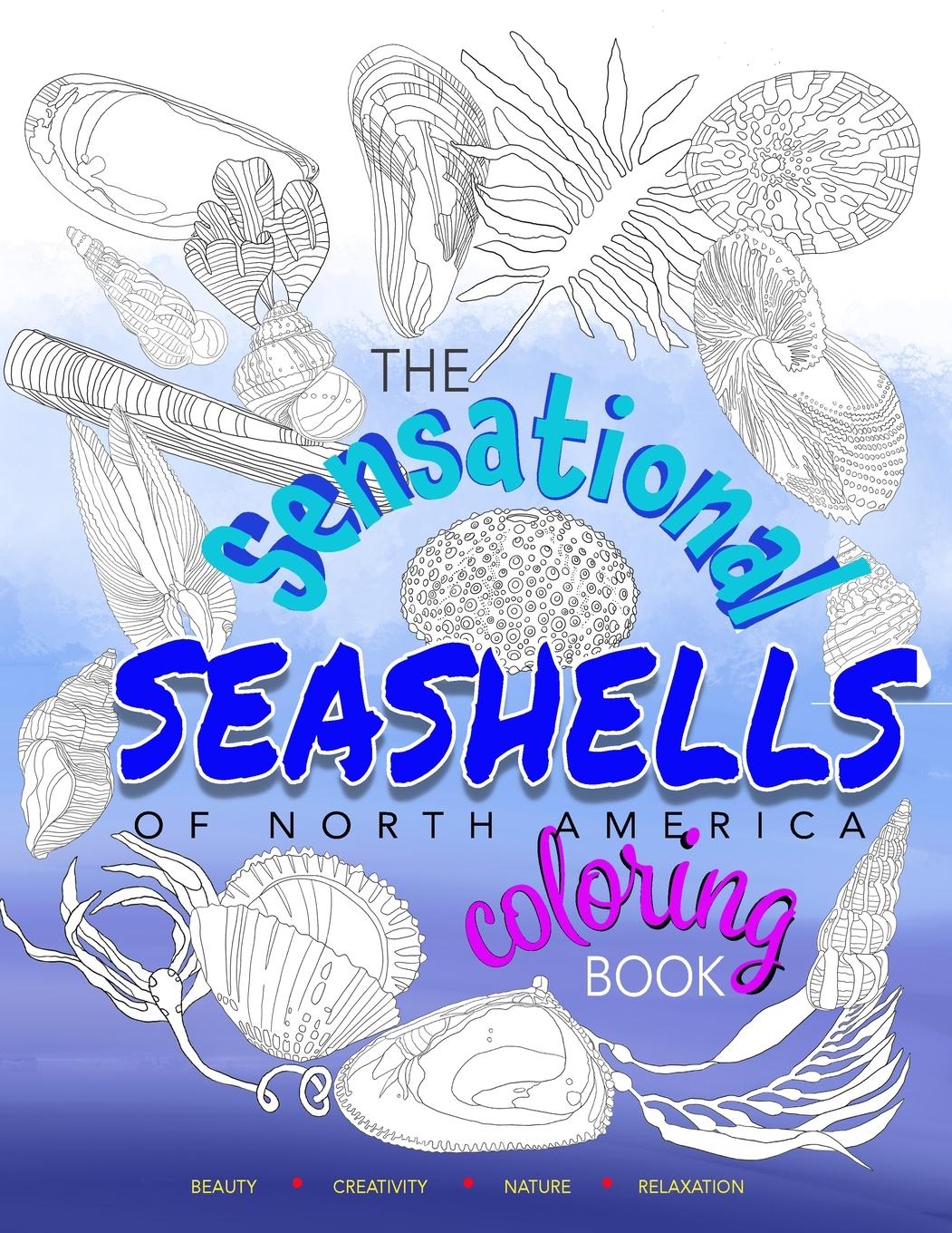 Vorderes Coverbild The Sensational Seashell Coloring Book