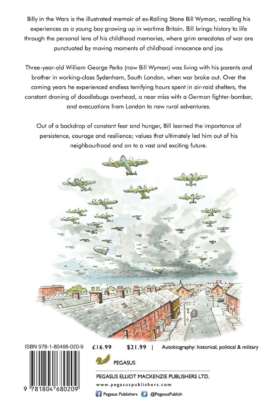 Rückseitencover Billy in the Wars