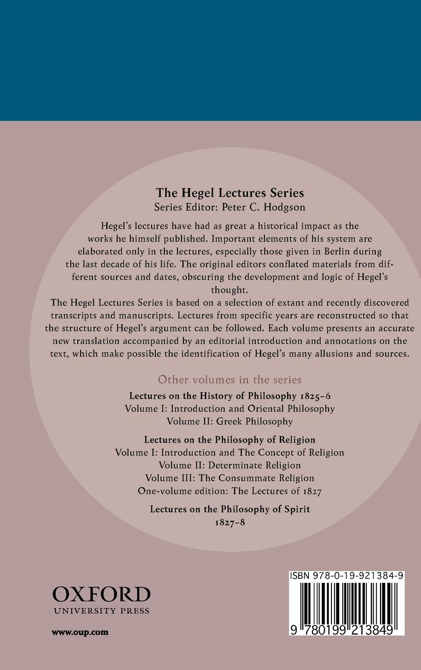 Rückseitencover Hegel