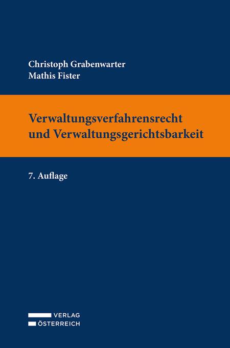 Vorderes Coverbild Verwaltungsverfahrensrecht und Verwaltungsgerichtsbarkeit