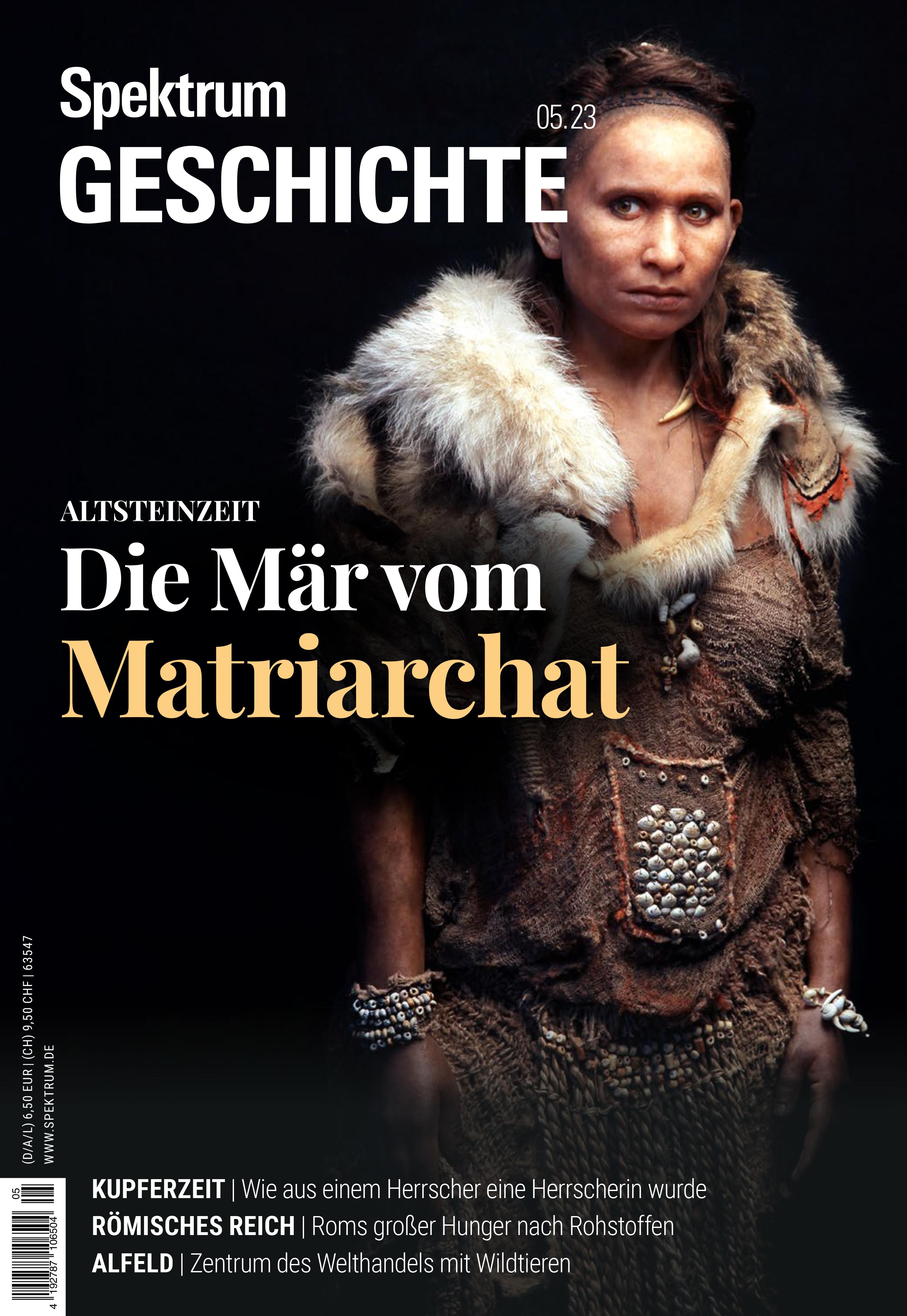 Vorderes Coverbild Spektrum Geschichte - Die Mär vom Matriarchat