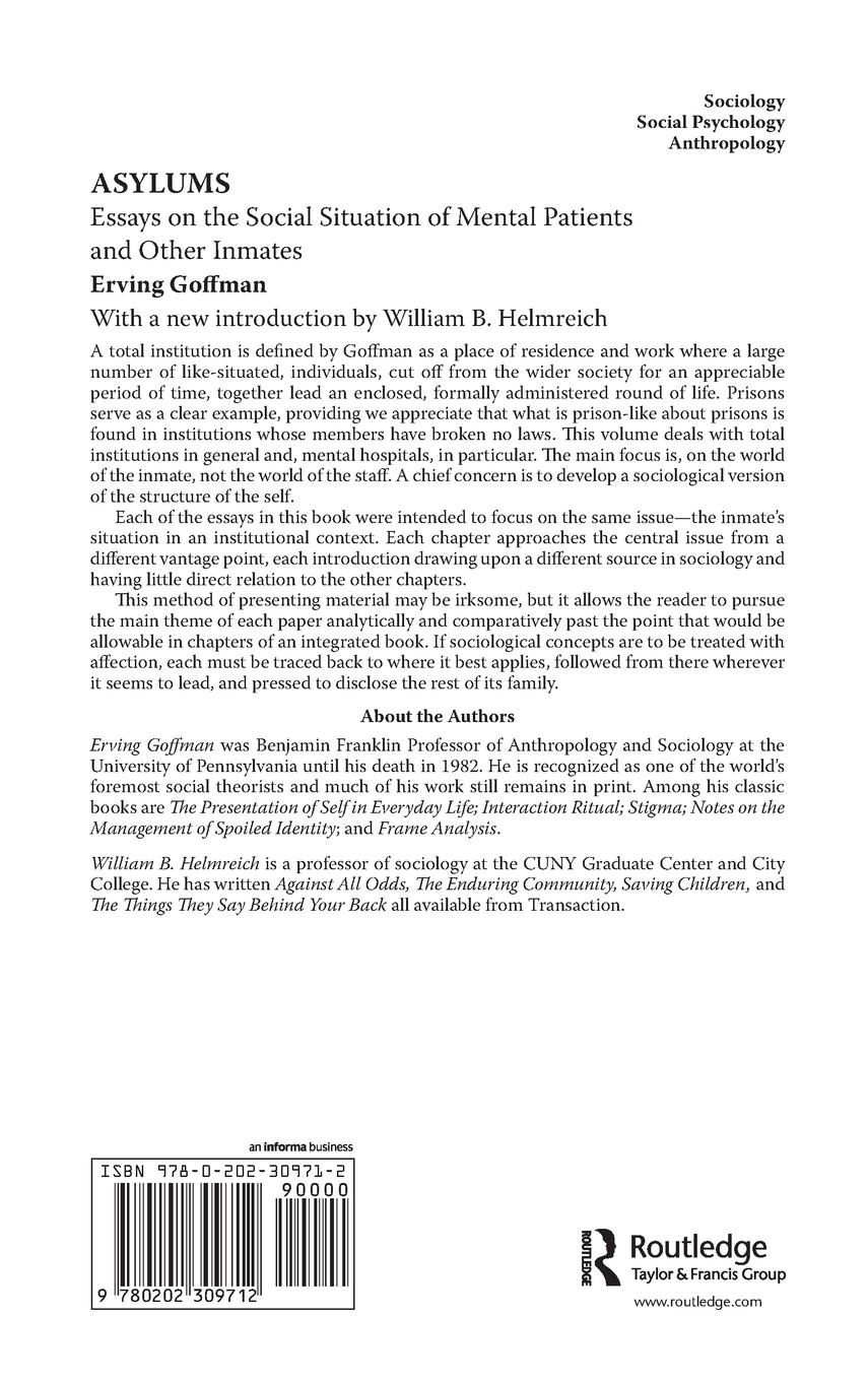 Rückseitencover Asylums