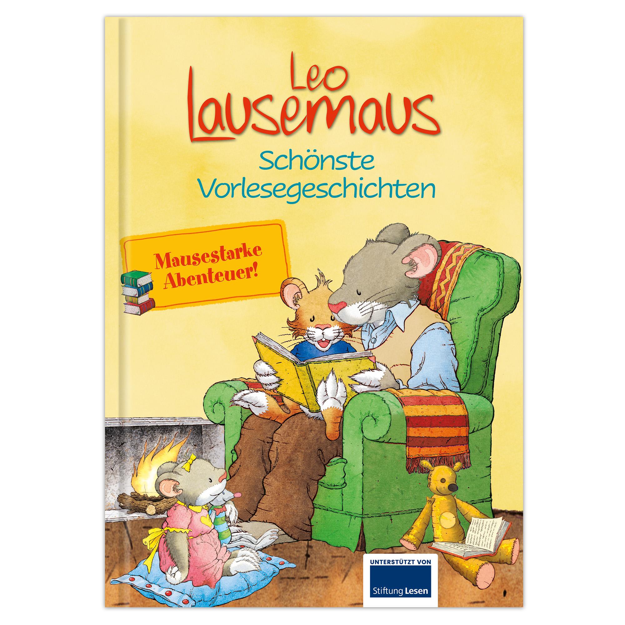 Vorderes Coverbild Leo Lausemaus - Schönste Vorlesegeschichten
