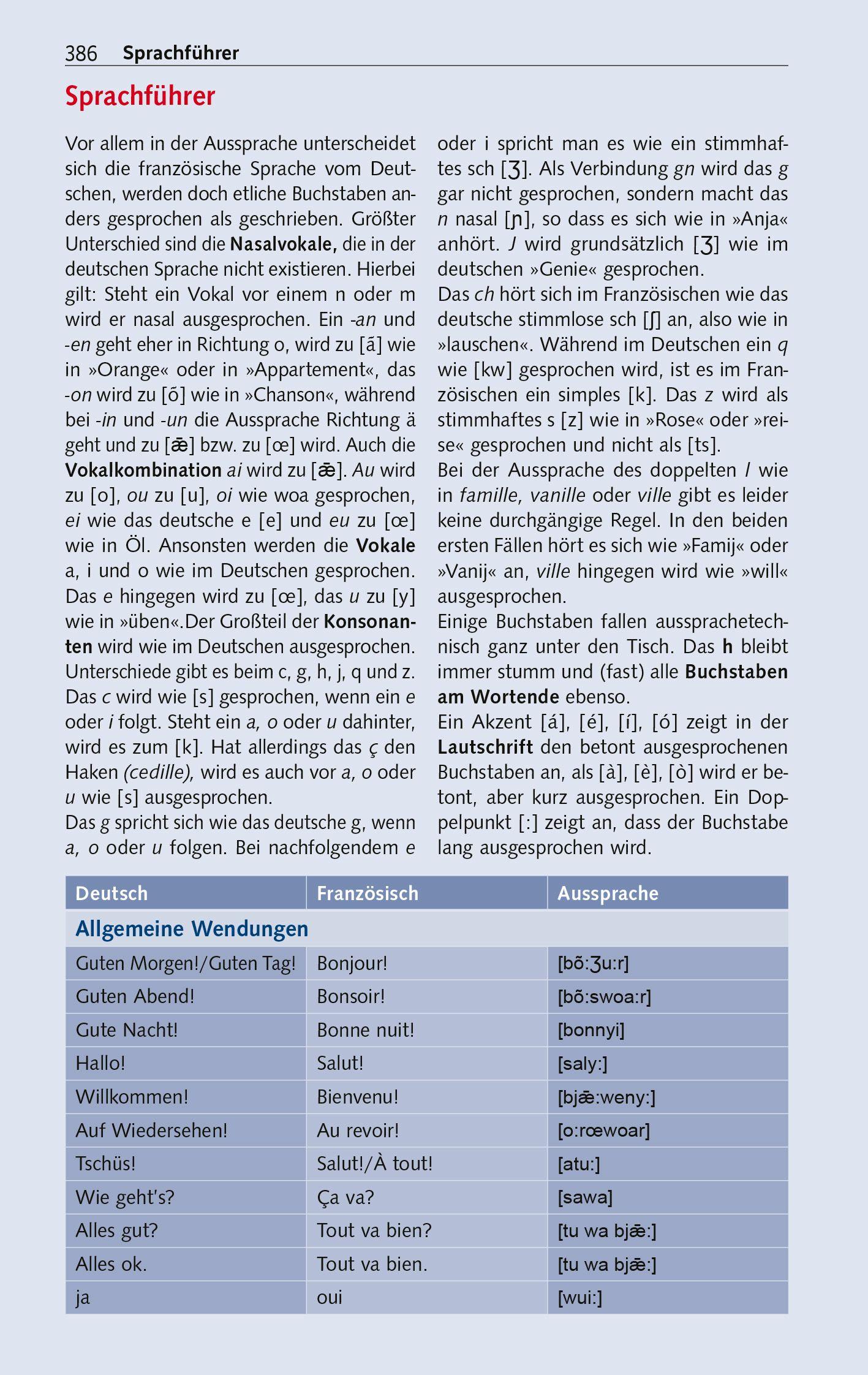 Beispielinhalt (Bild) TRESCHER Reiseführer Île-de-France