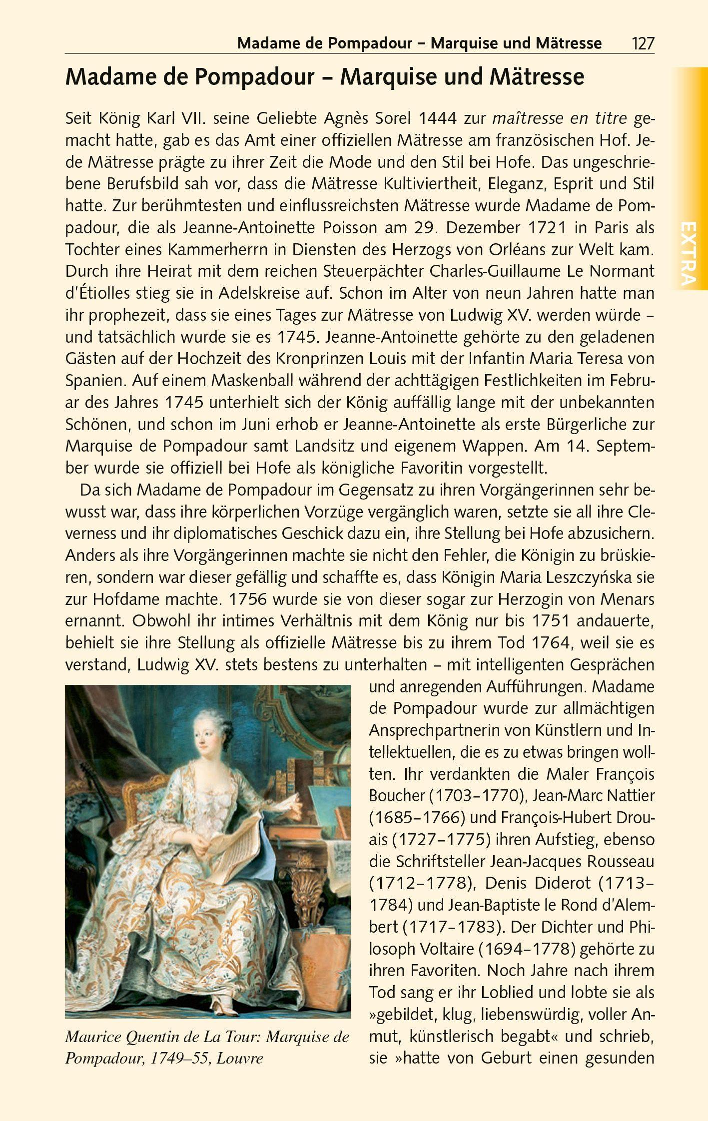 Beispielinhalt (Bild) TRESCHER Reiseführer Île-de-France