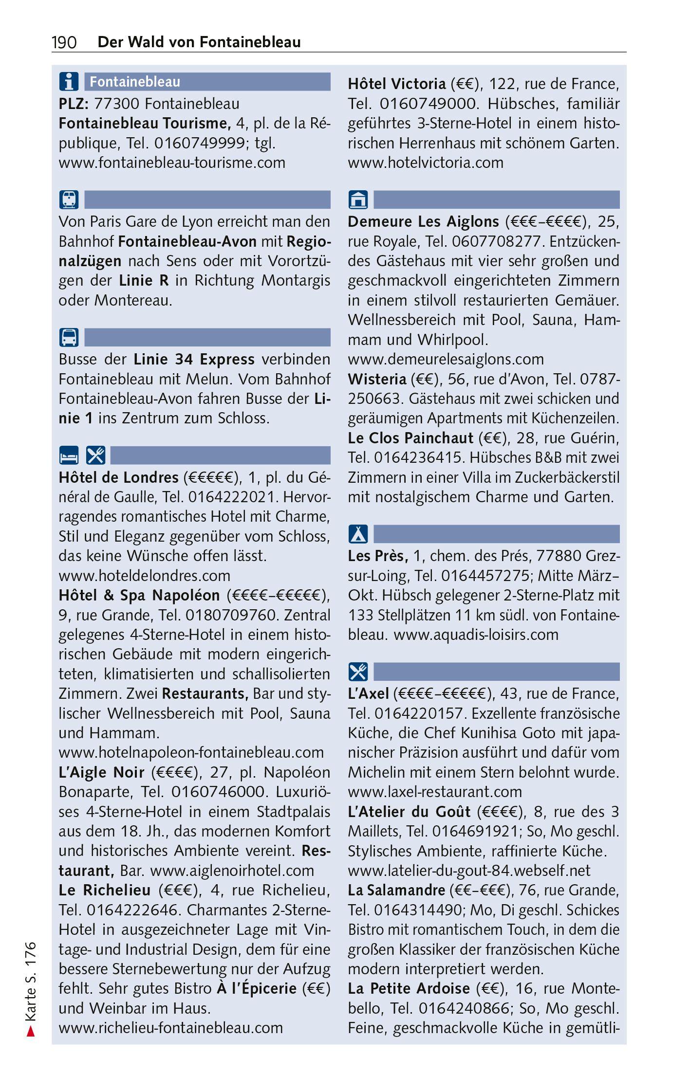 Beispielinhalt (Bild) TRESCHER Reiseführer Île-de-France