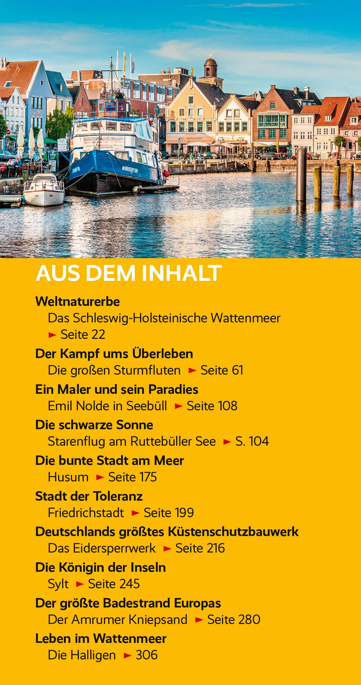 Beispielinhalt (Bild) TRESCHER Reiseführer Nordfriesland