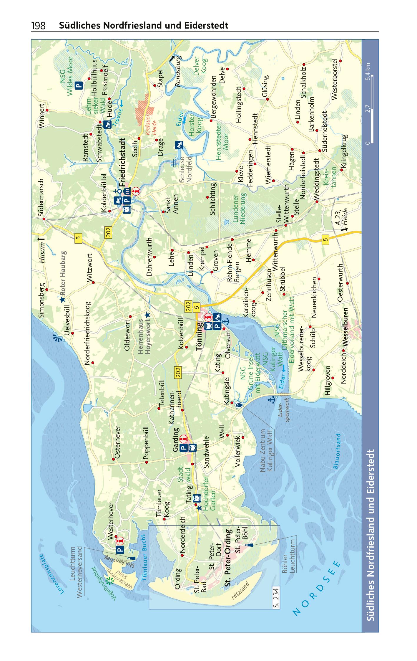 Beispielinhalt (Bild) TRESCHER Reiseführer Nordfriesland