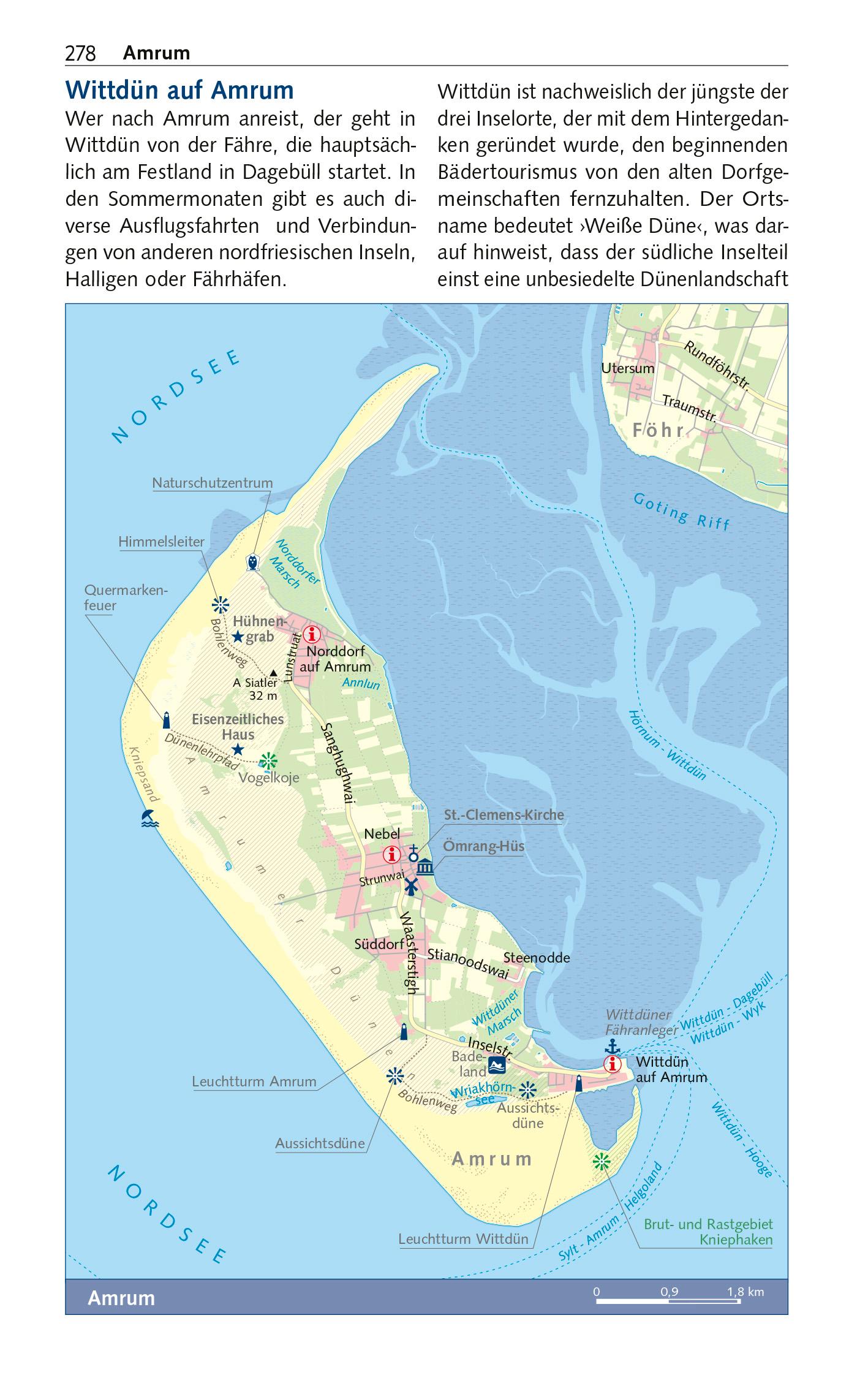 Beispielinhalt (Bild) TRESCHER Reiseführer Nordfriesland