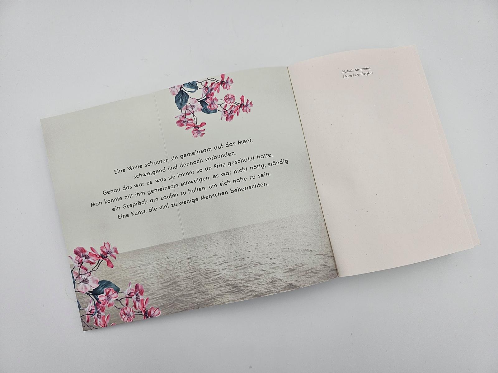 Beispielinhalt (Bild) Unsere kurze Ewigkeit