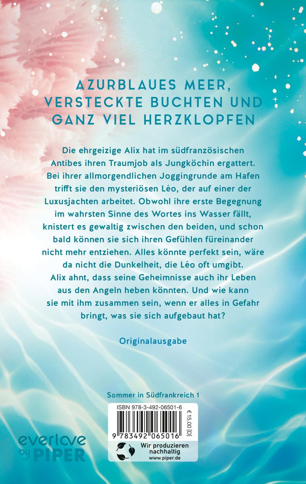 Rückseitencover Azurblau