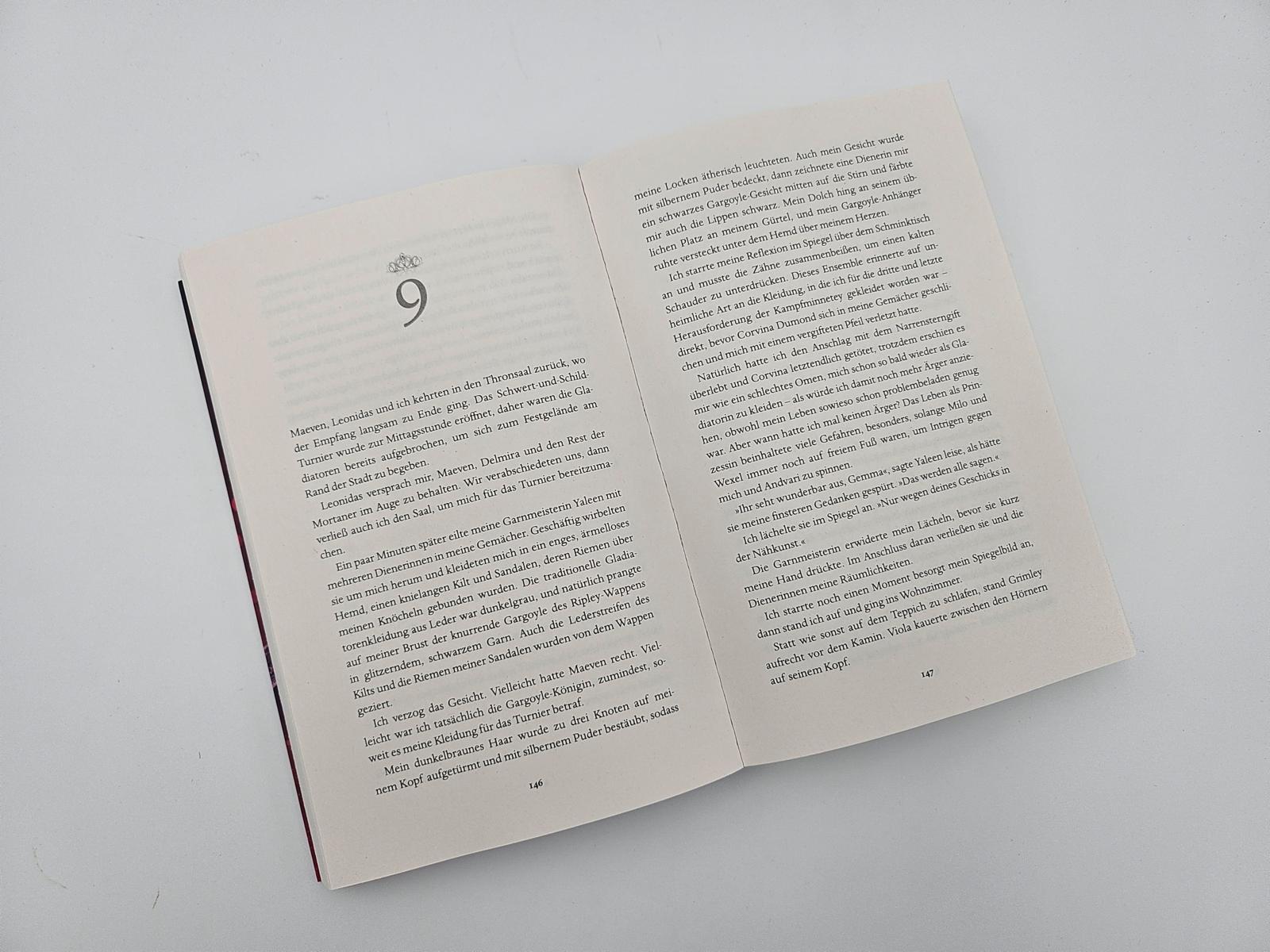 Beispielinhalt (Bild) Die Splitterklinge