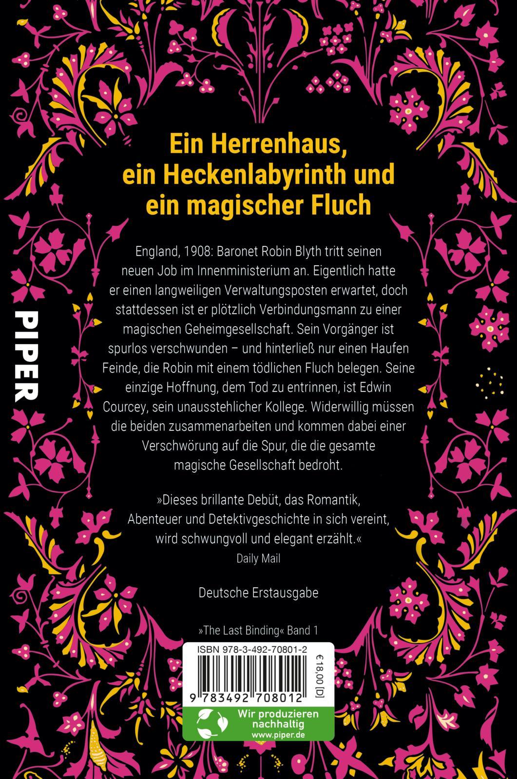 Rückseitencover A Marvellous Light