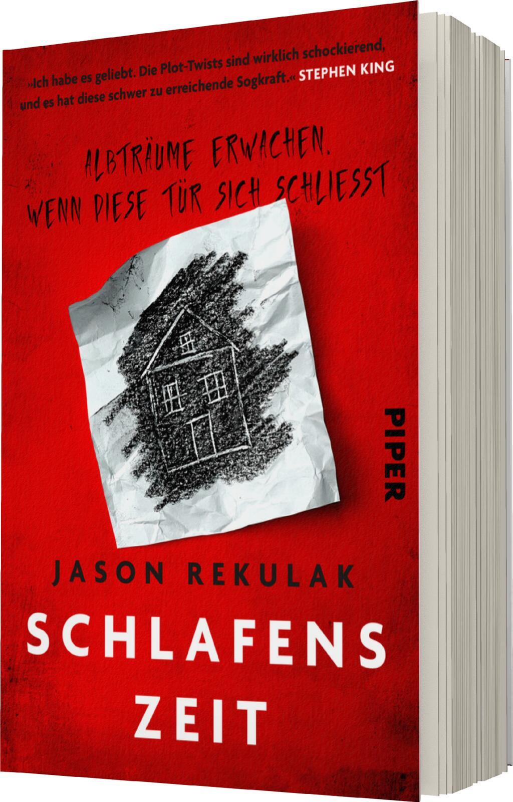 Vorderes Coverbild Schlafenszeit - Albträume erwachen, wenn diese Tür sich schließt