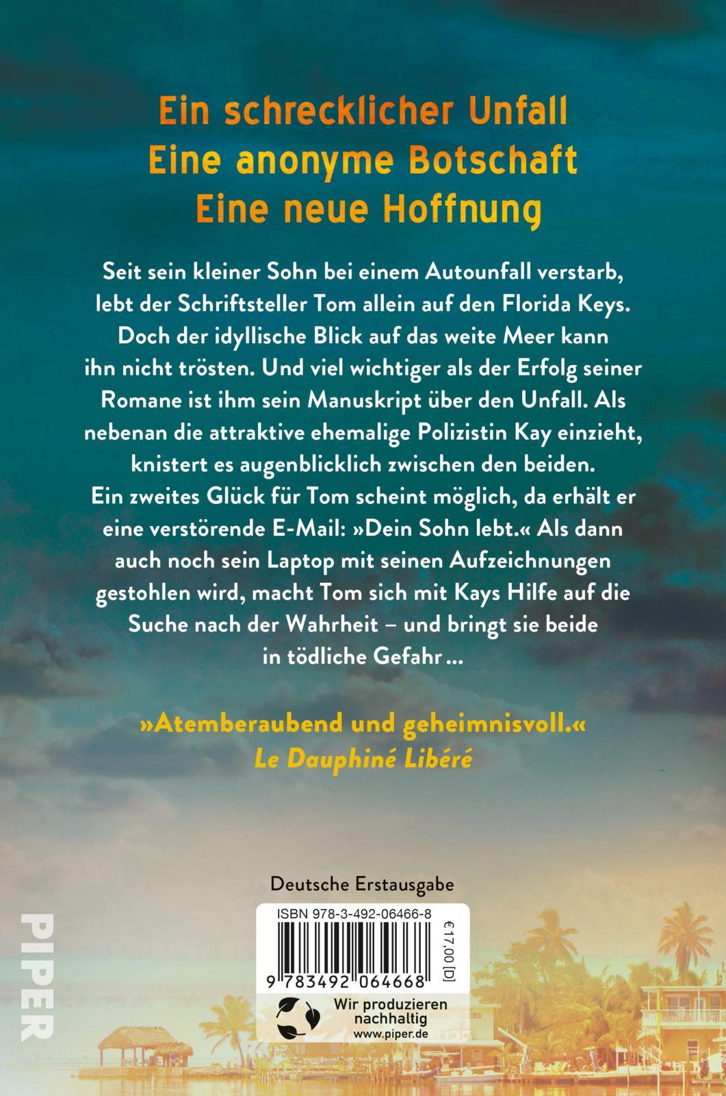 Rückseitencover Ich finde dich wieder