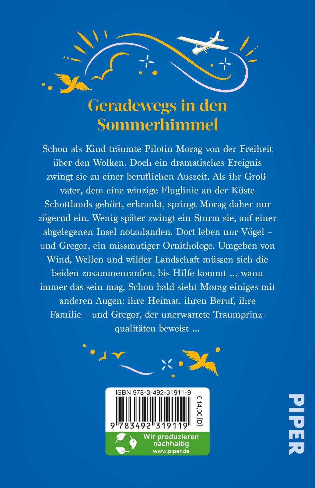 Rückseitencover Sommerhimmel über dir und mir