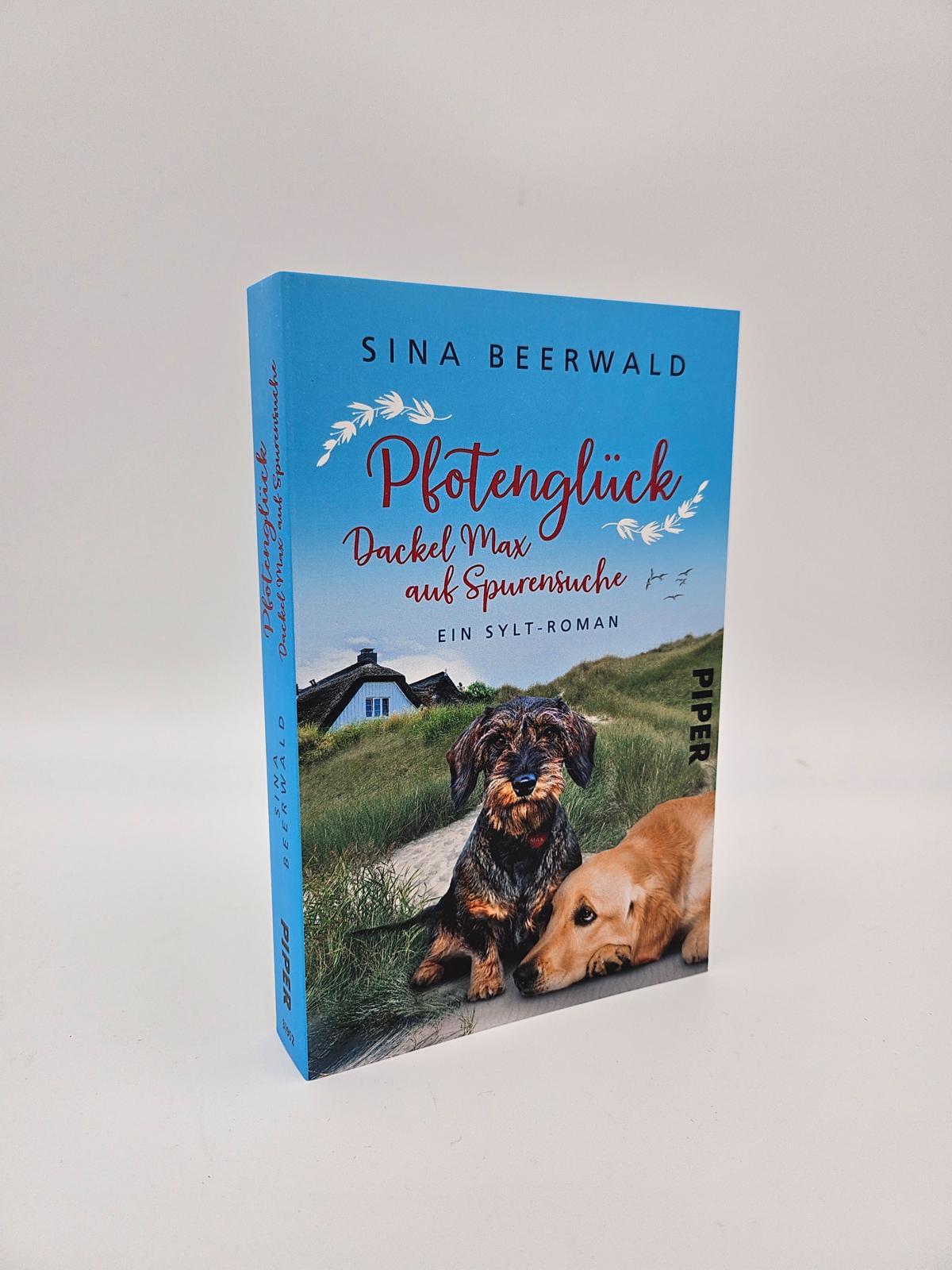 Beispielinhalt (Bild) Pfotenglück - Dackel Max auf Spurensuche