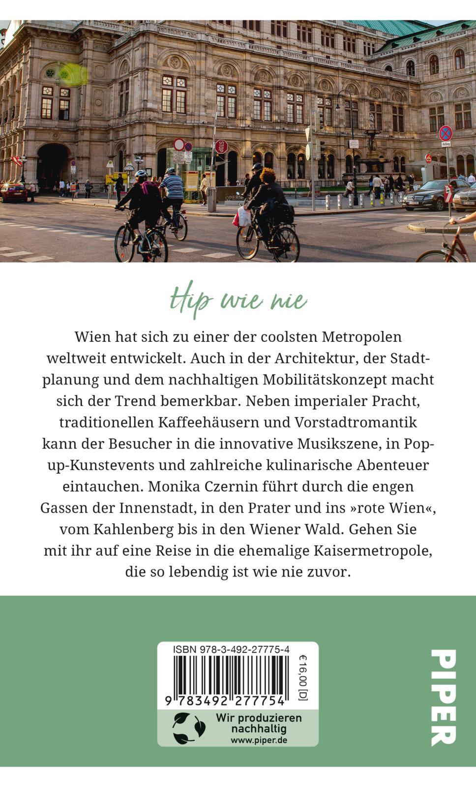 Rückseitencover Gebrauchsanweisung für Wien