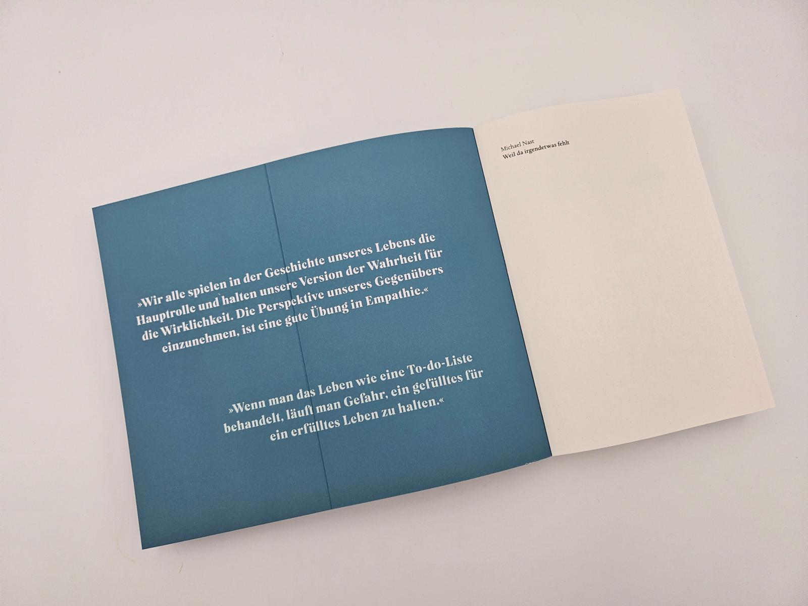 Beispielinhalt (Bild) Weil da irgendetwas fehlt