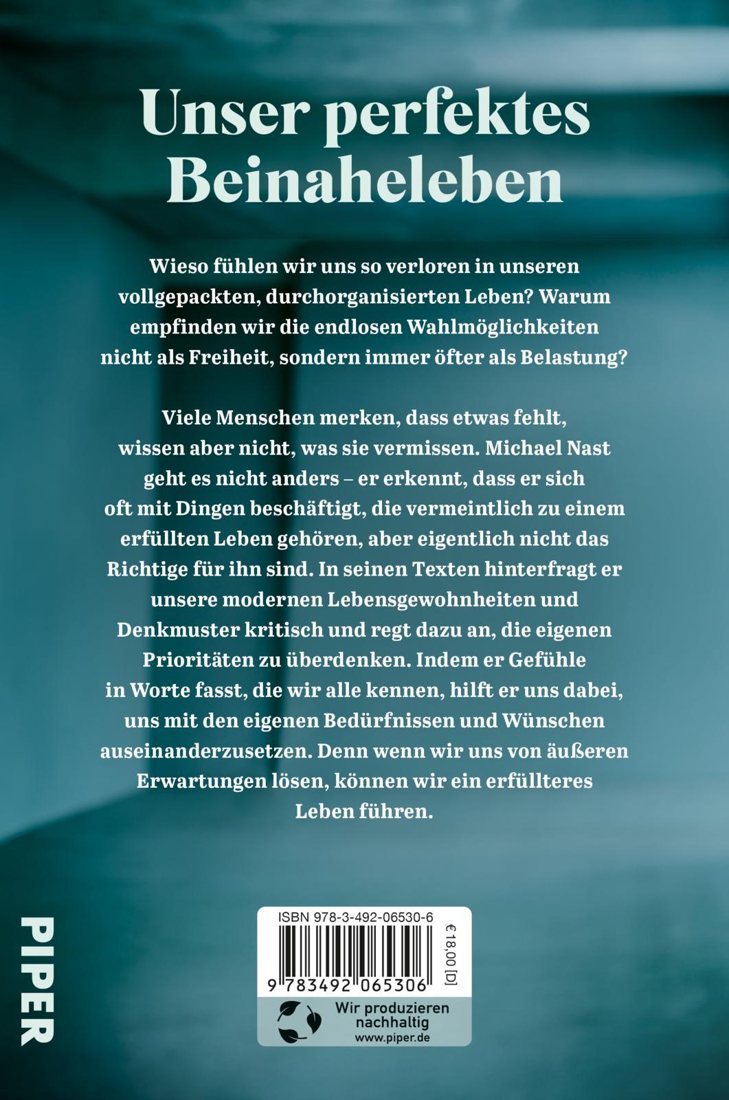 Rückseitencover Weil da irgendetwas fehlt