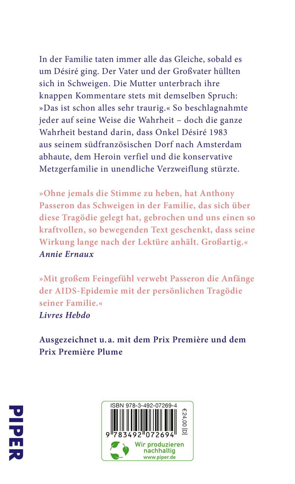 Rückseitencover Die Schlafenden