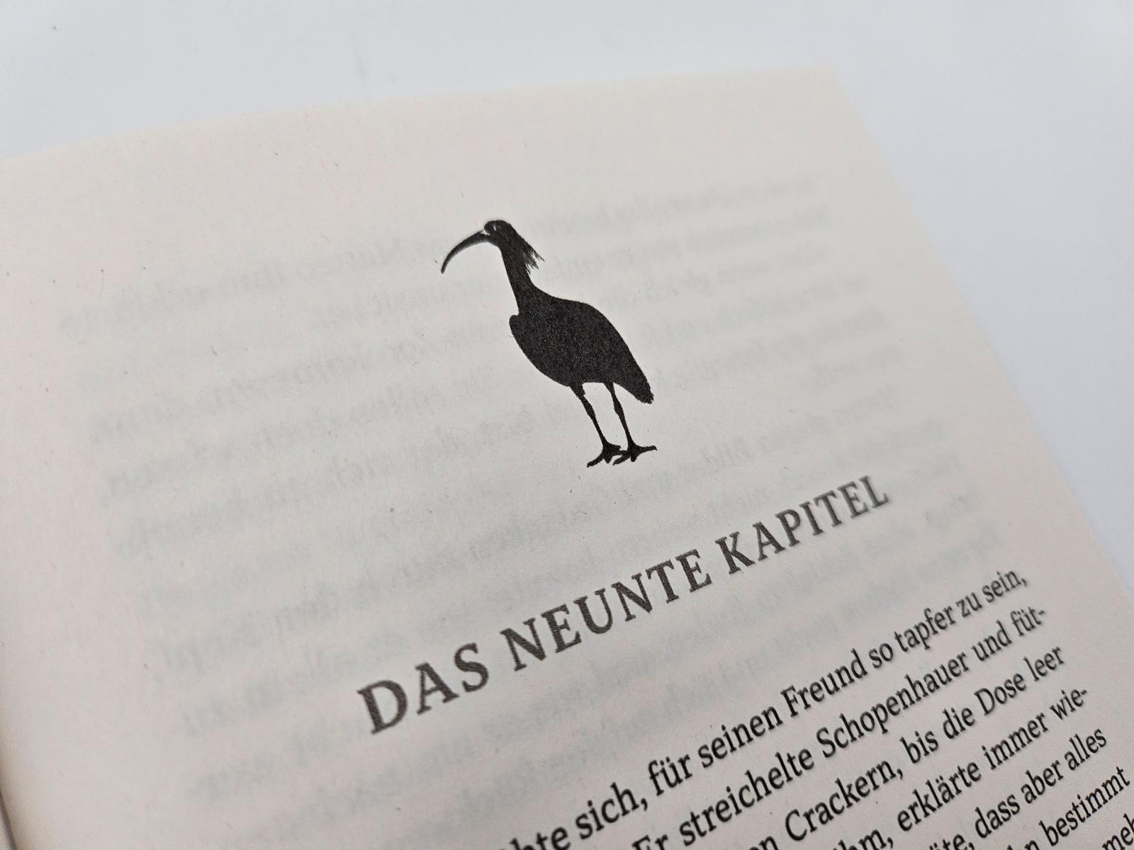 Beispielinhalt (Bild) Ein Vogel namens Schopenhauer